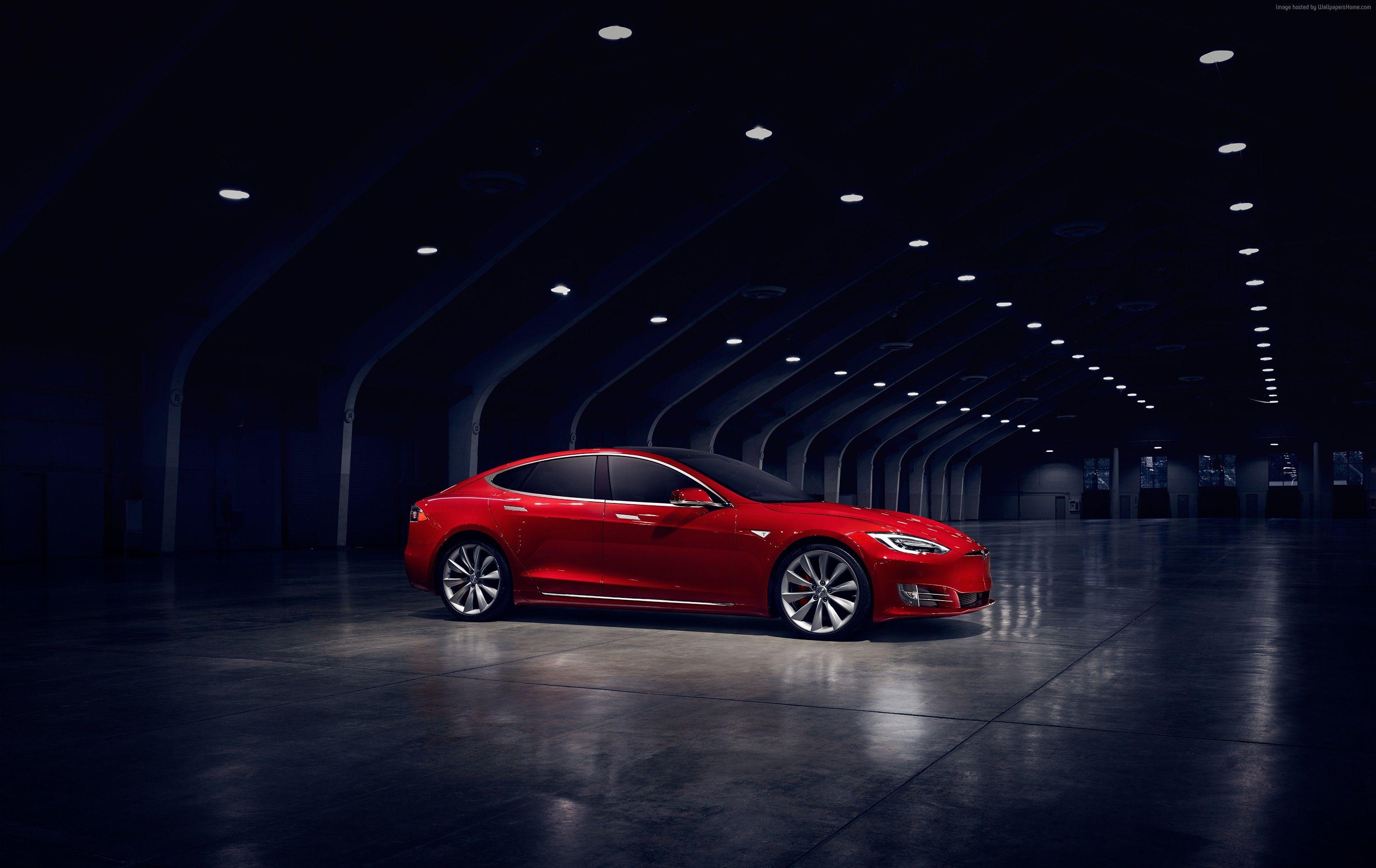 イーロン・マスク, テスラモデルS, 電気自動車, 赤い車