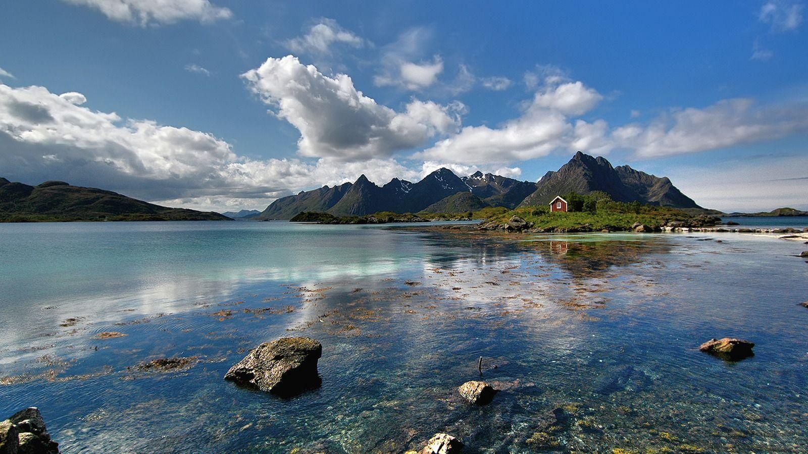 ノルウェー湖, 世界壁紙, JPG形式, 旅行