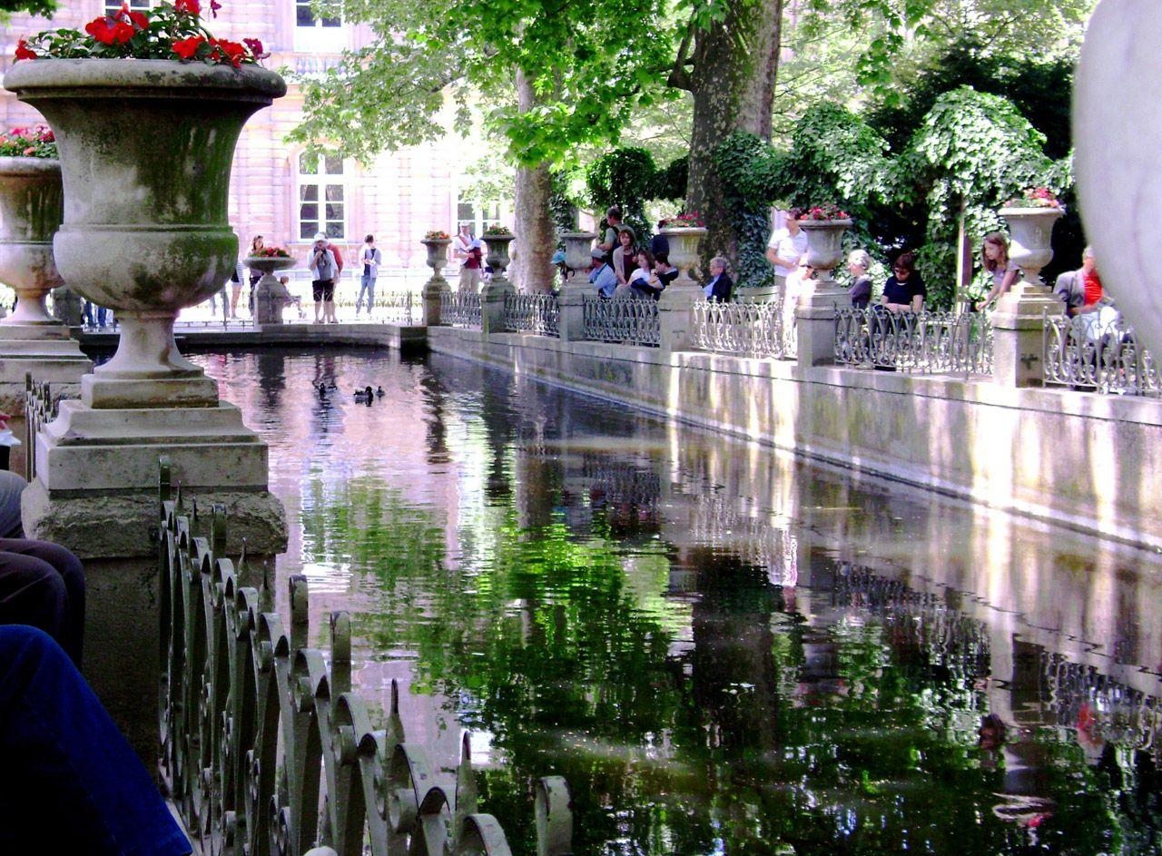 リュクサンブール公園, パリ, 壁紙, 背景