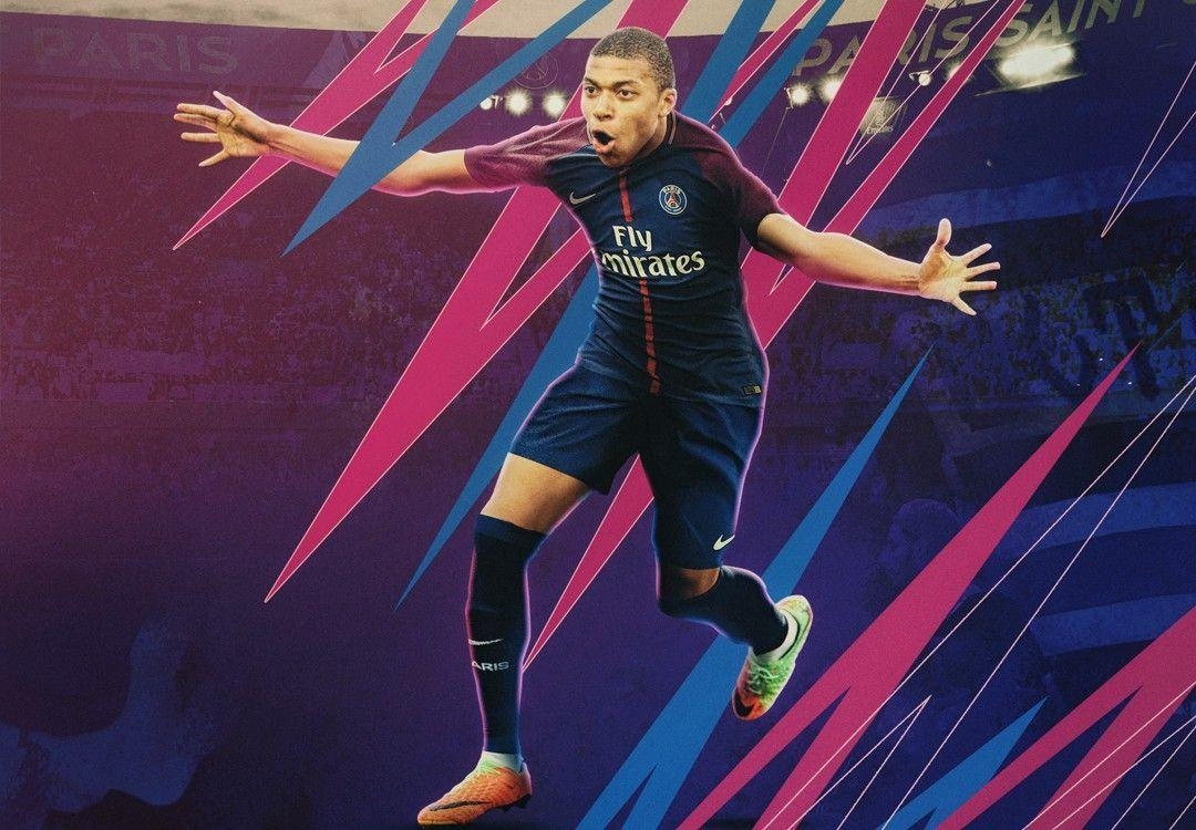 PSG, エムバペ壁紙, HD画像, フットボール