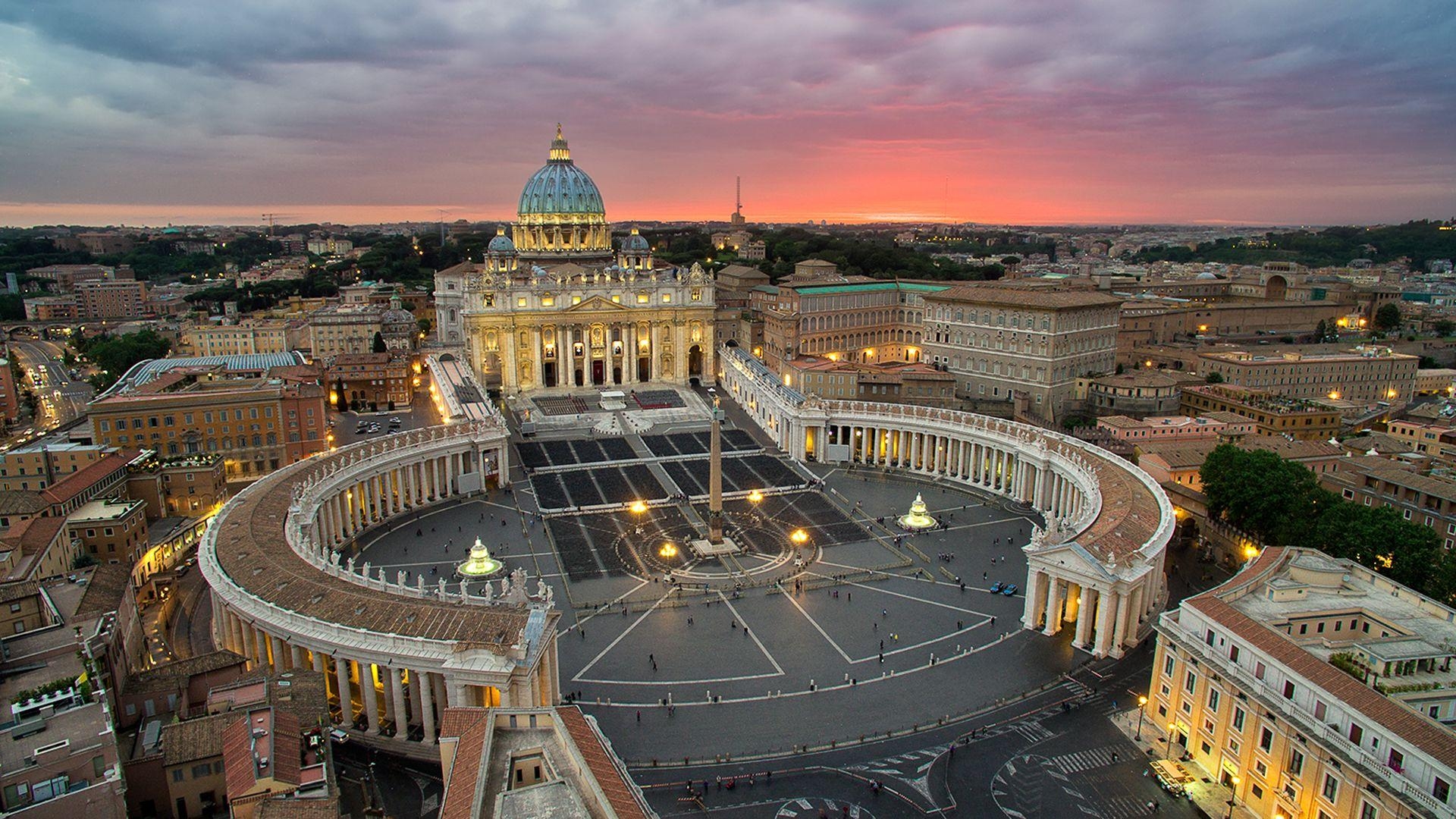 ローマに囲まれた、都市国家、バチカン市国