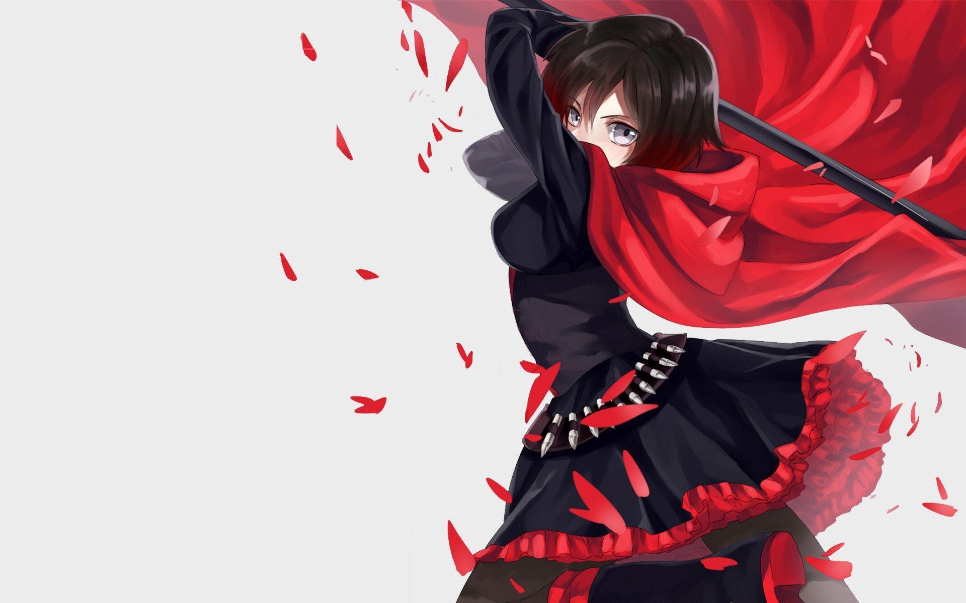 Ruby Rose, RWBY 壁紙, アニメ, 高解像度