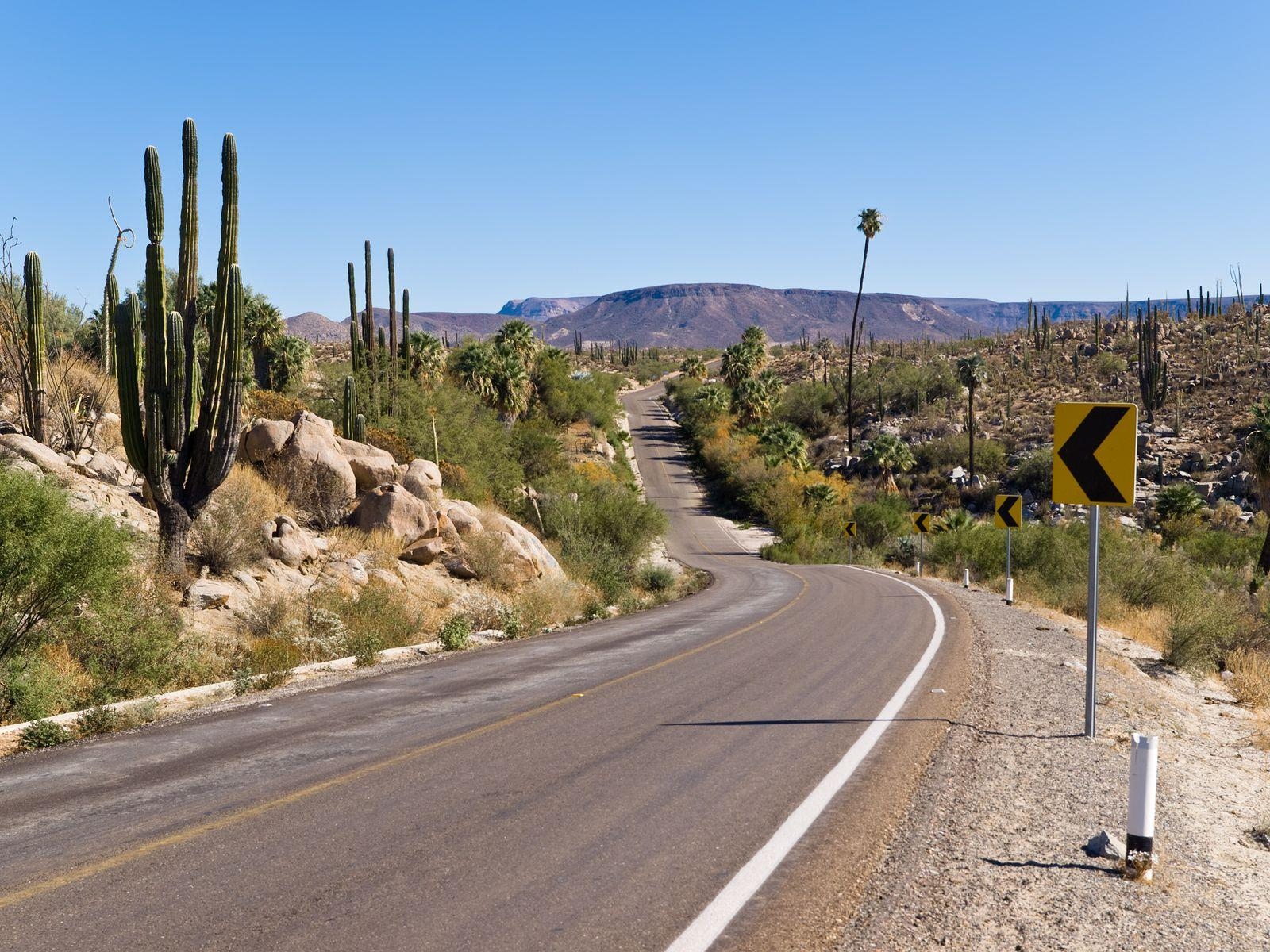 新しい道路, サンフェリペへのアクセス, 容易な旅, バハ・カリフォルニア