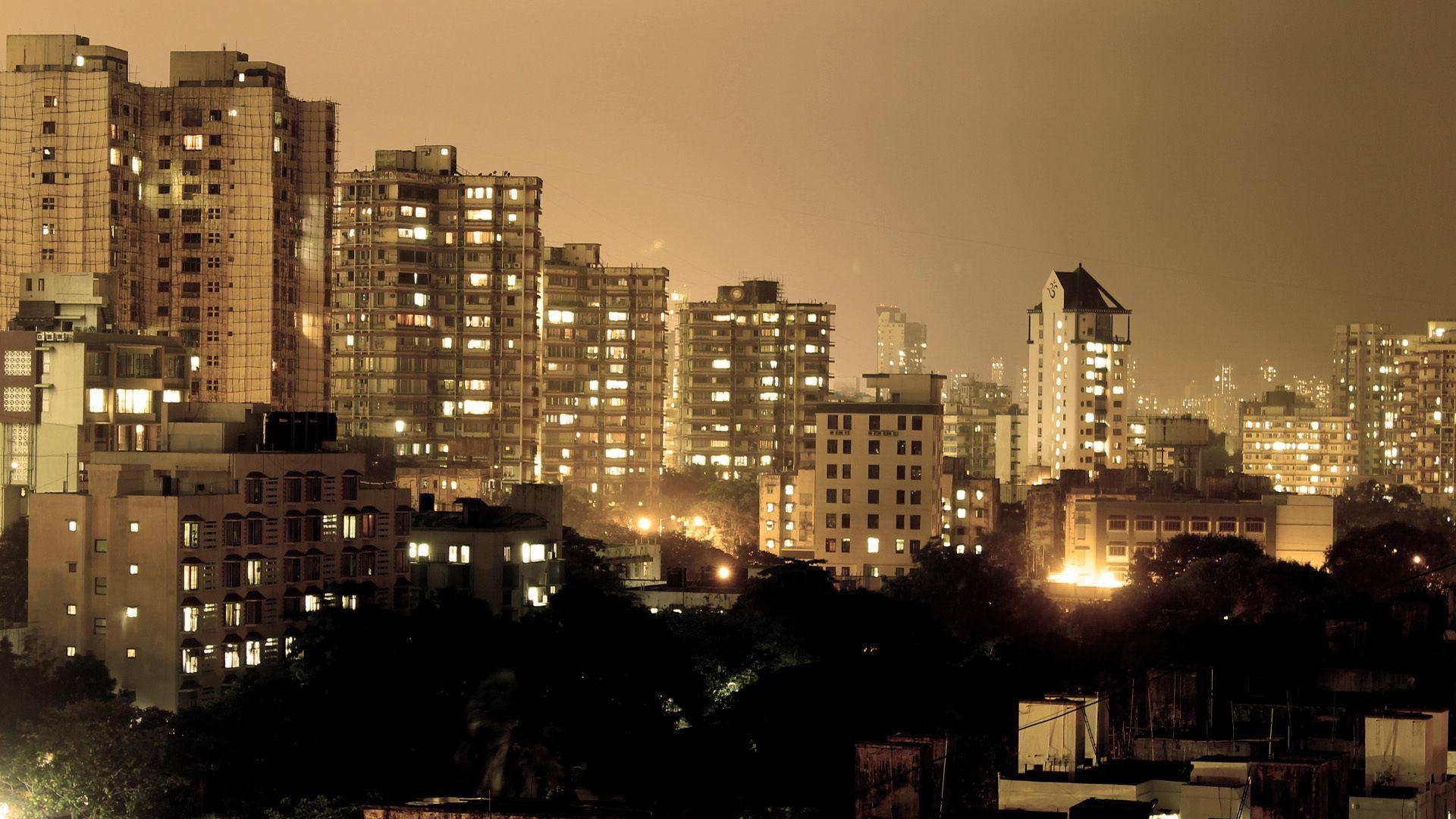 ムンバイ 夜景, 壁紙, 画像, 写真