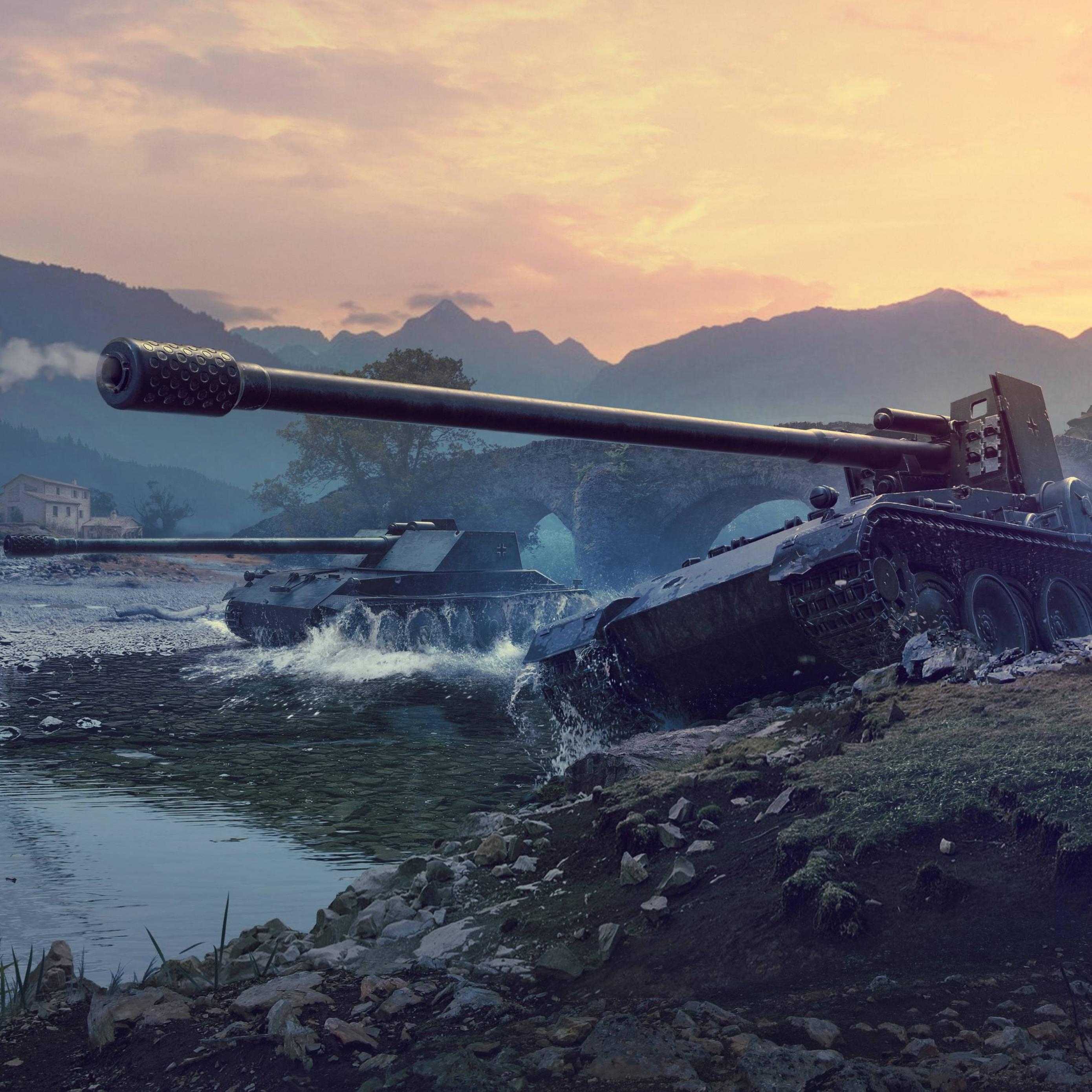 World of Tanks、ドイツ戦車駆逐車、iPad Air