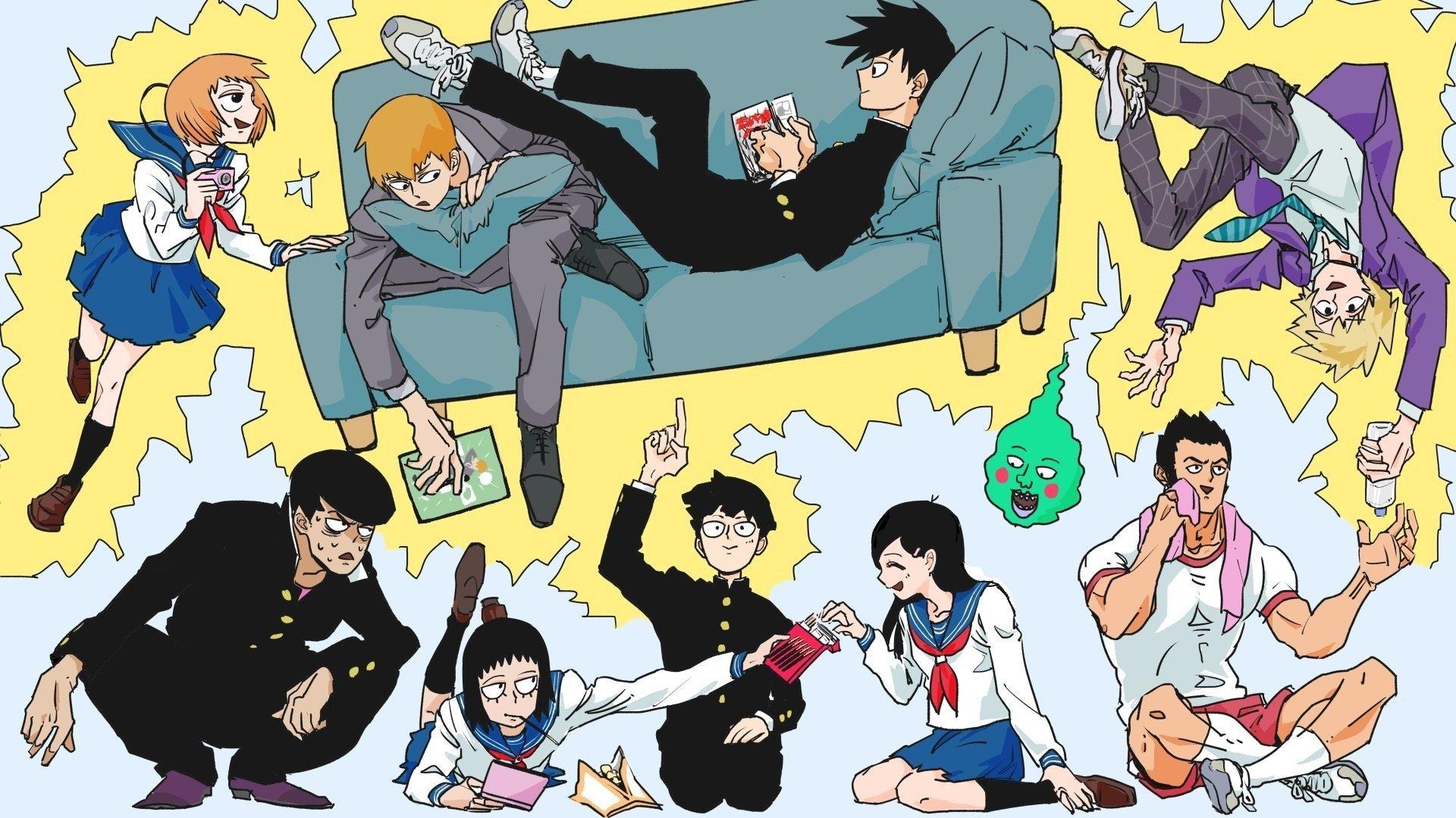 影山茂夫, Mob Psycho 100, 霊幻新隆, Ekubo