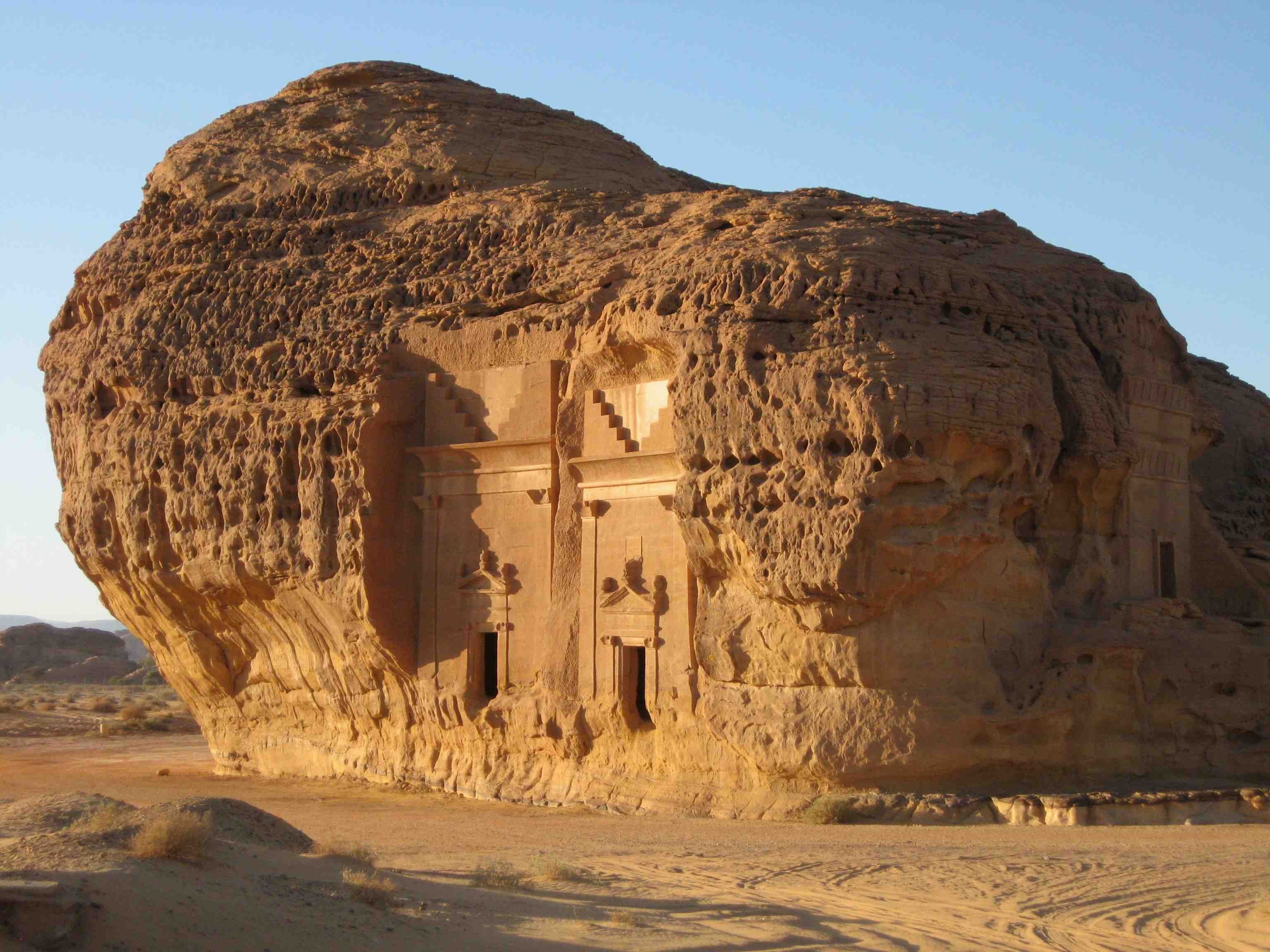 サウジアラビア旅行, 古代マダ, 岩石景観, 考古学的