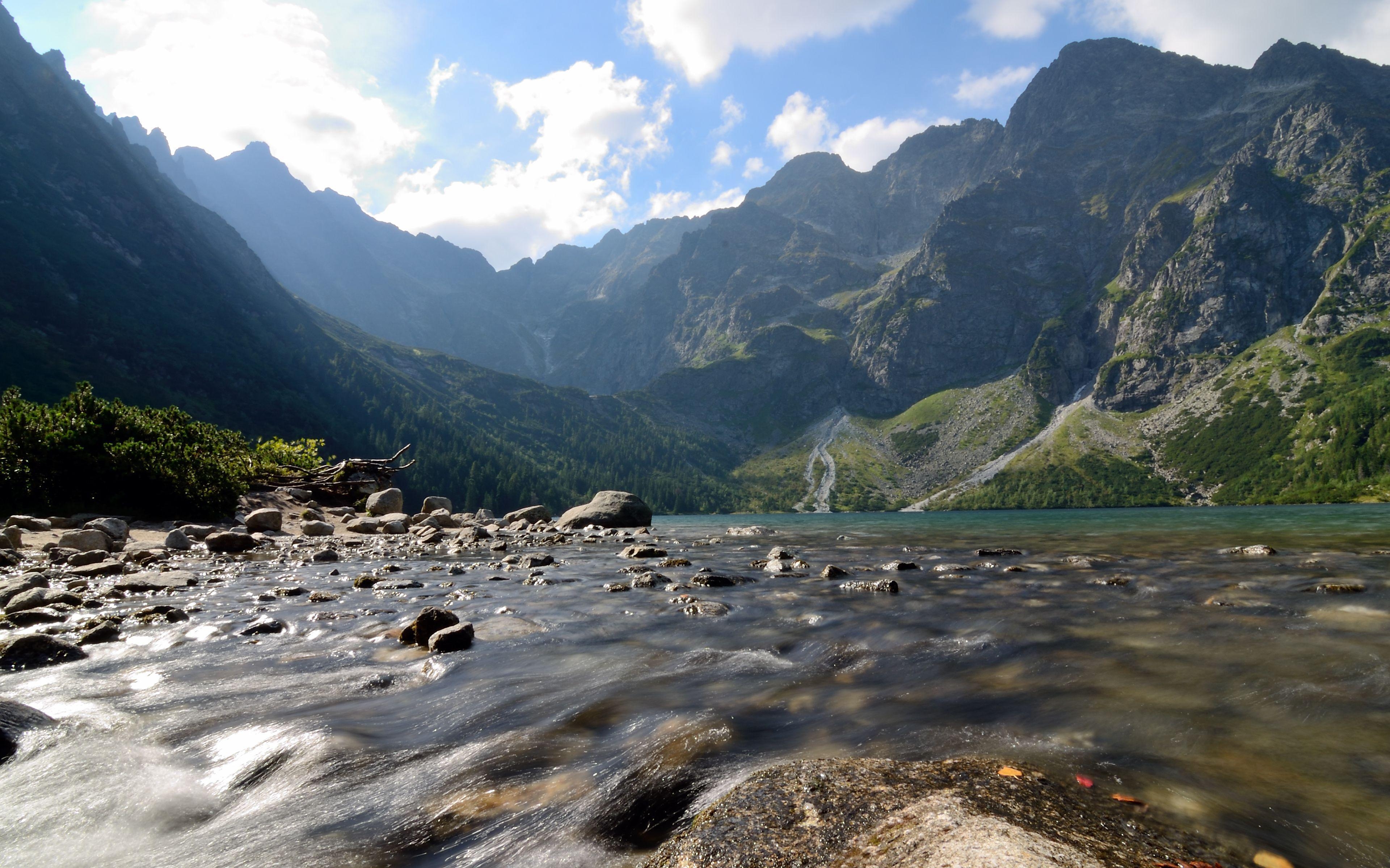 ポーランド、最大の山湖、地域、壁紙