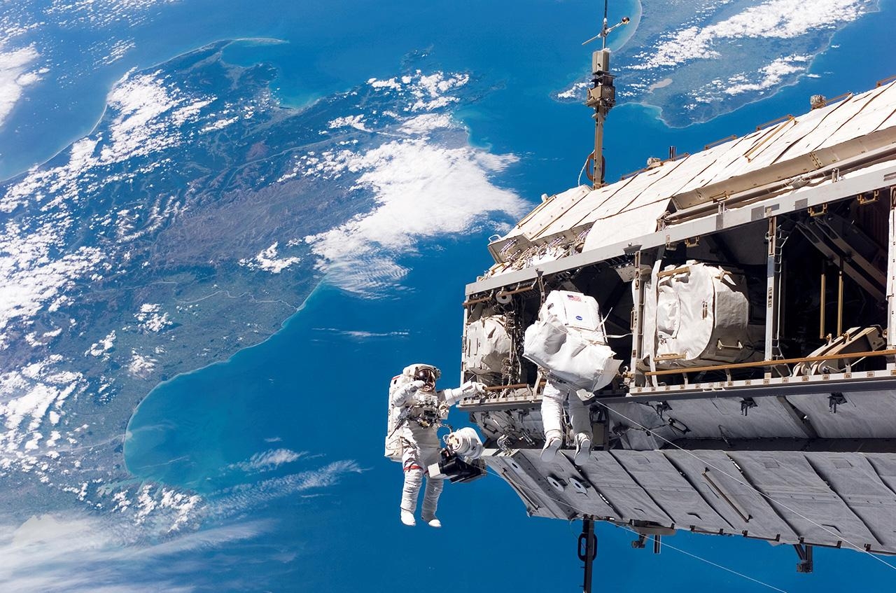 地球から見る, 宇宙ステーション, クールHD 背景