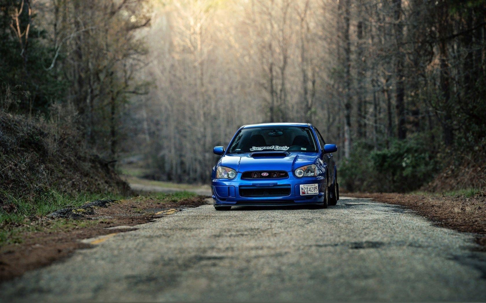 スバルインプレッサ, WRX STI 車, 道路, HD壁紙