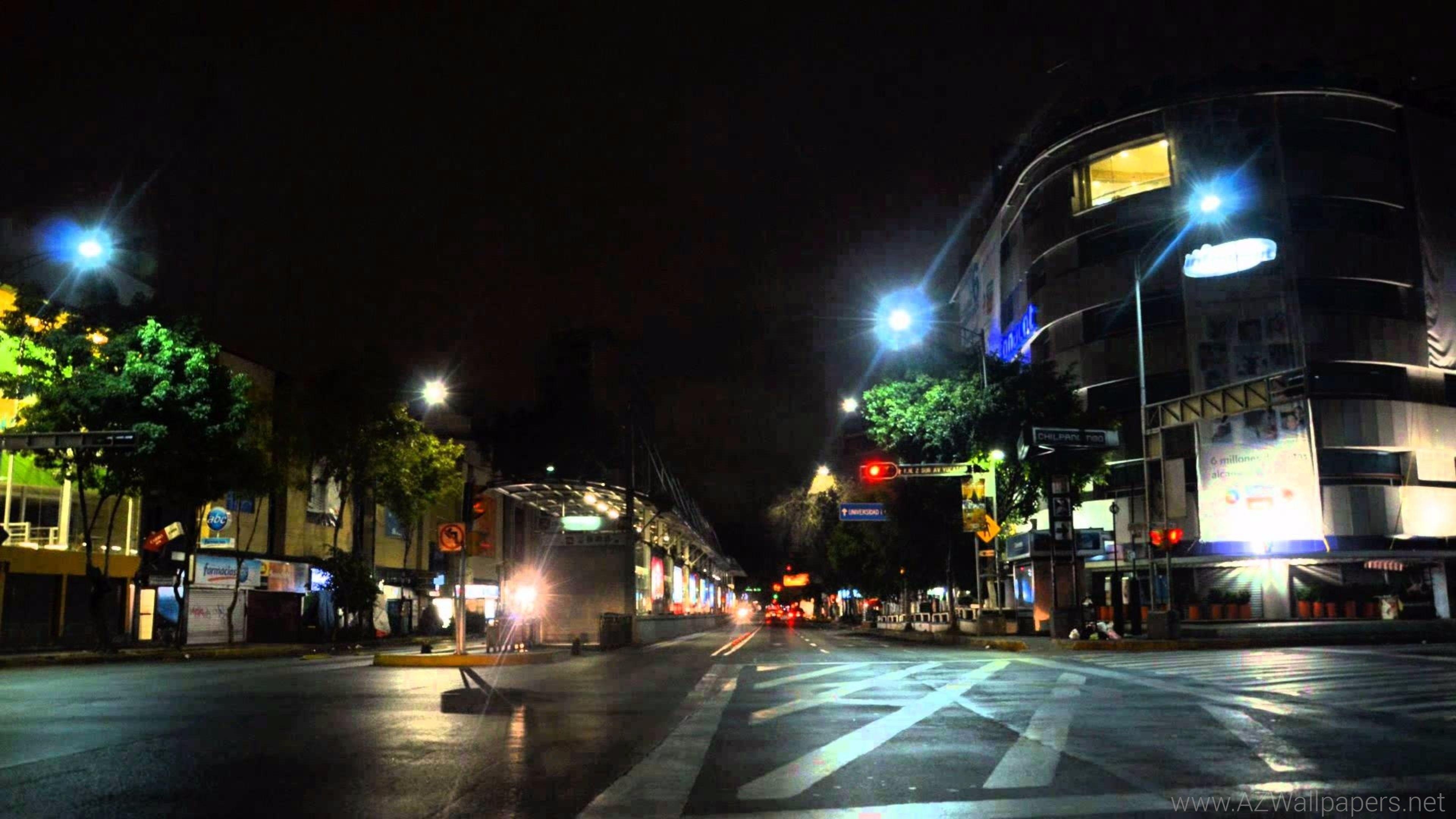 メキシコシティ夜景, 2016, 4K壁紙, デスクトップ背景