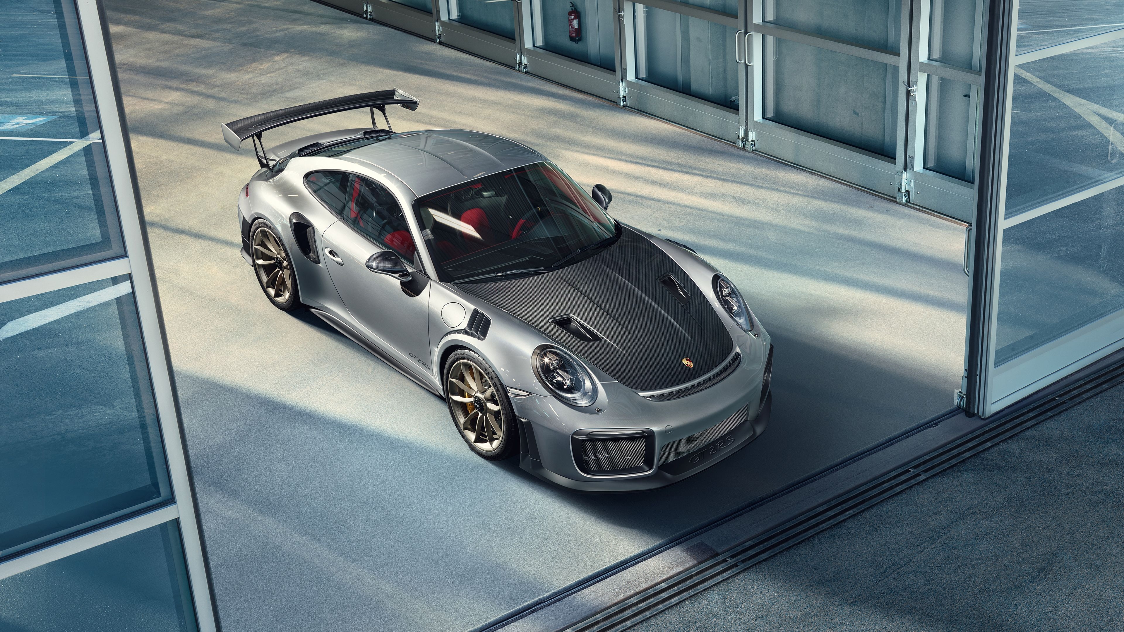 ポルシェGT2 RS、4K、2018、壁紙