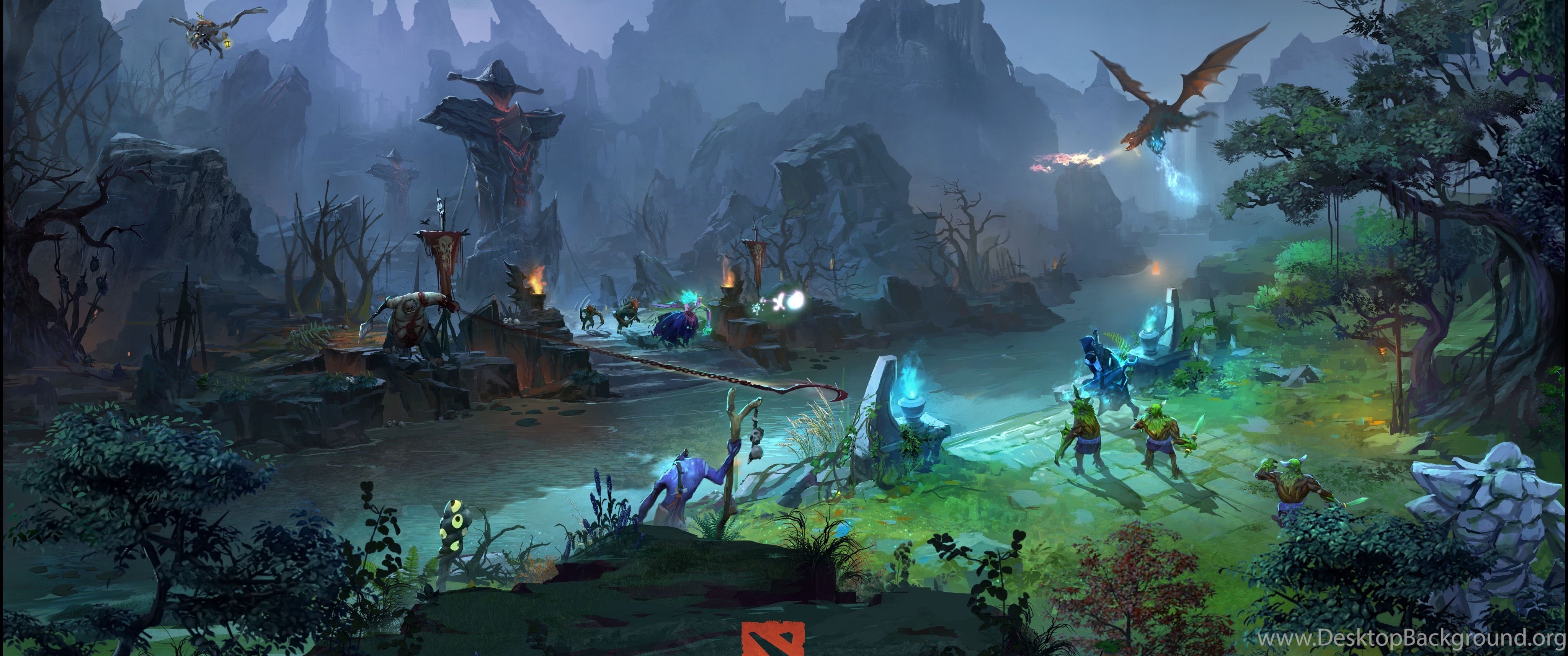 Dota 2, コンピュータ壁紙, デスクトップ背景, ゲーム