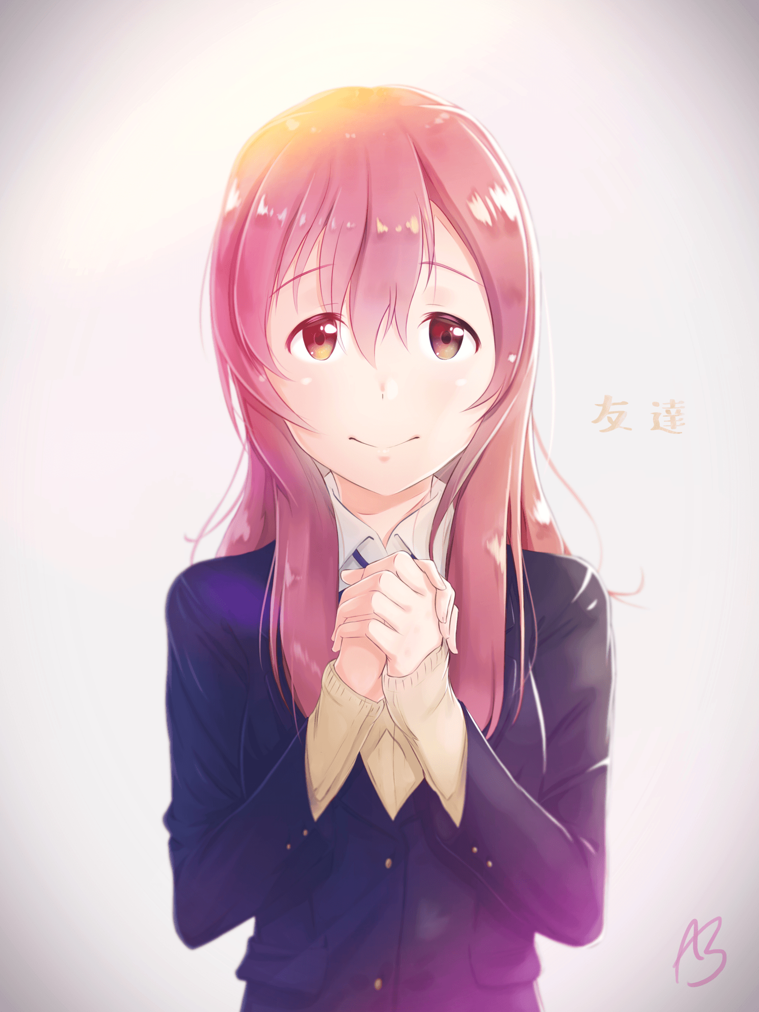 西宮祥子, 声の形, 西宮翔子, ピンクの髪