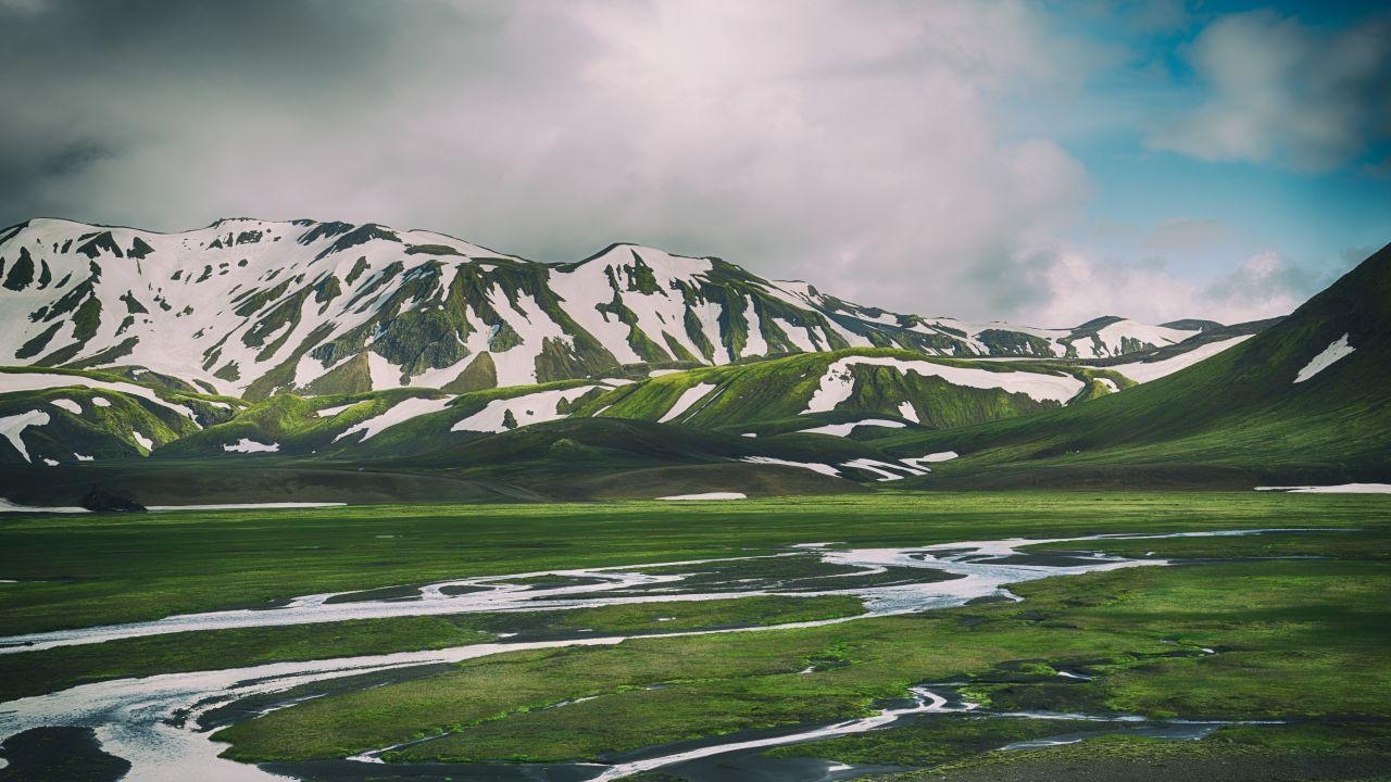 雪山壁紙, アイスランド自然, 4K 8K高画質, アイスランド旅行