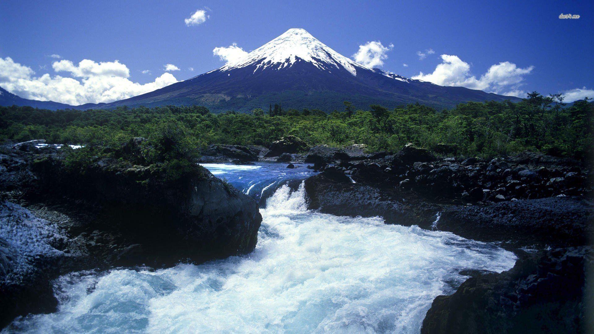 オソルノ火山, チリ壁紙, 自然の力, 素晴らしい景観