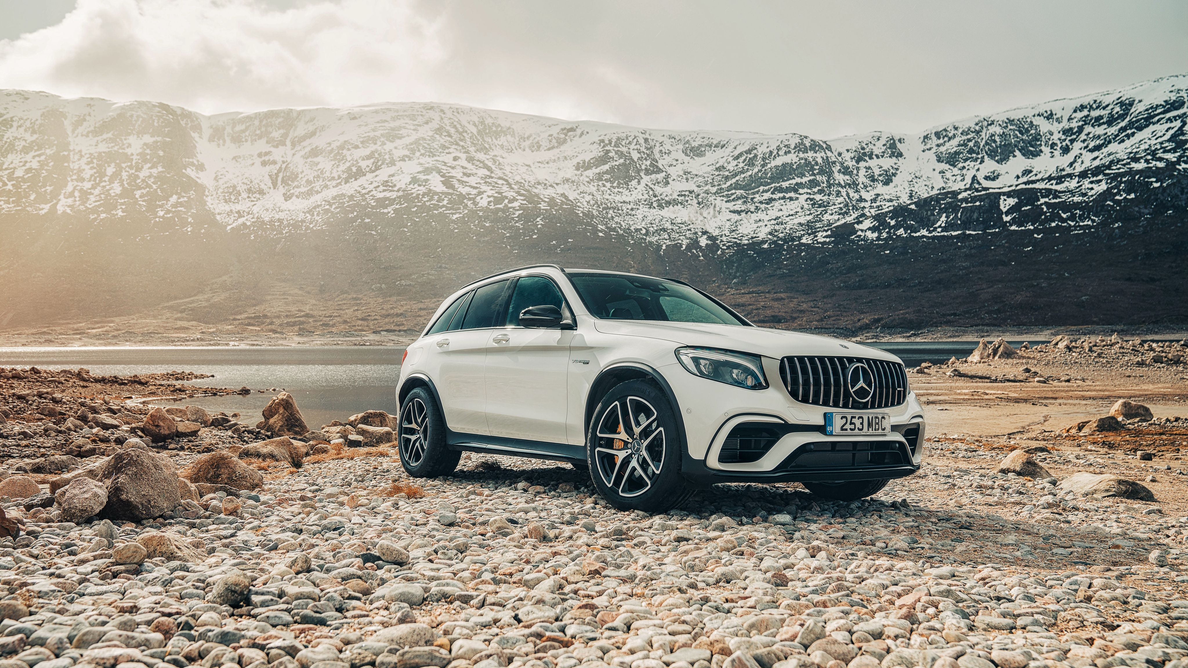 メルセデスAMG GLC63, 4マチック, 4K壁紙, 自動車