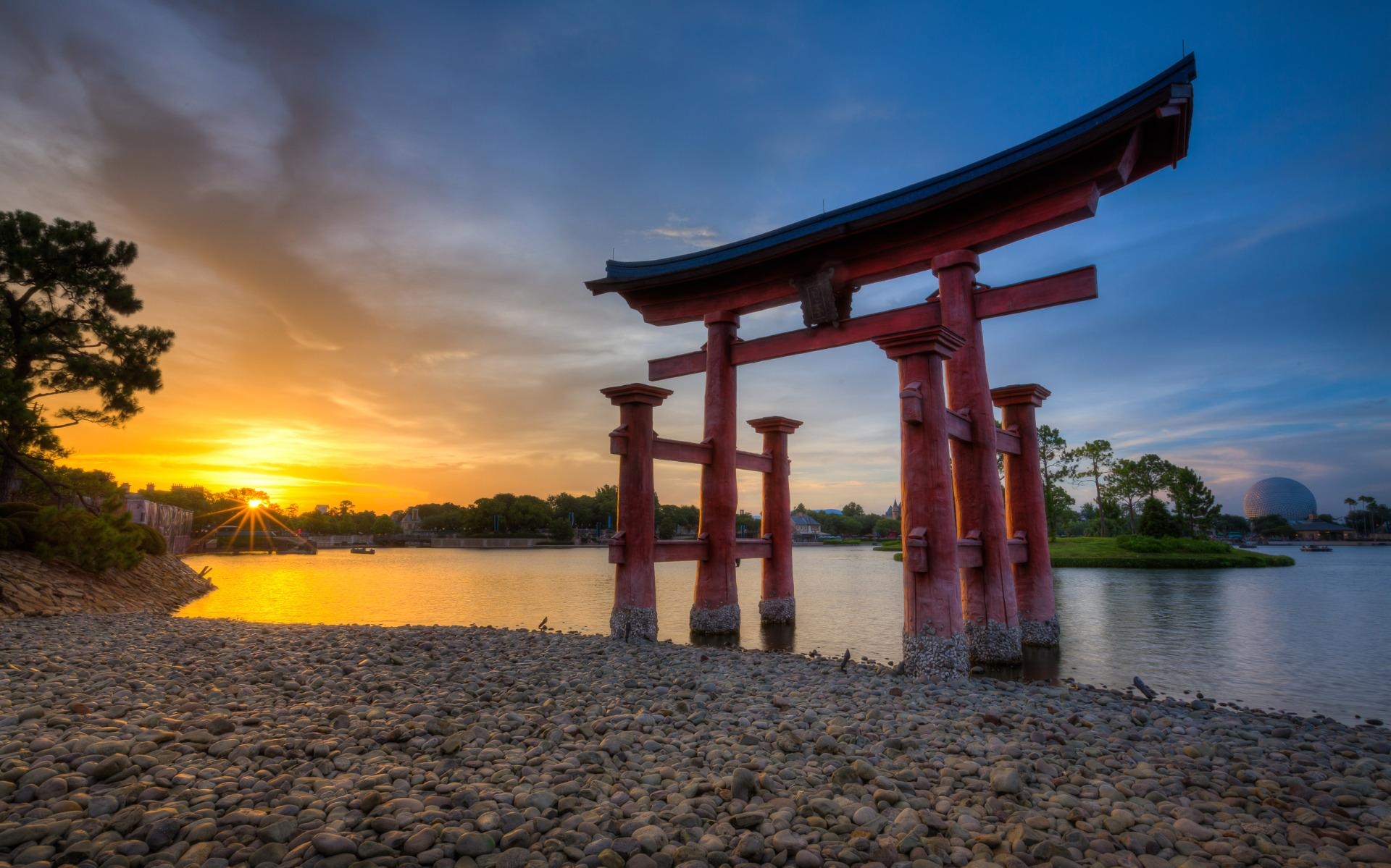 鳥居, EPCOT, 日本館, ウォルトディズニーワールド