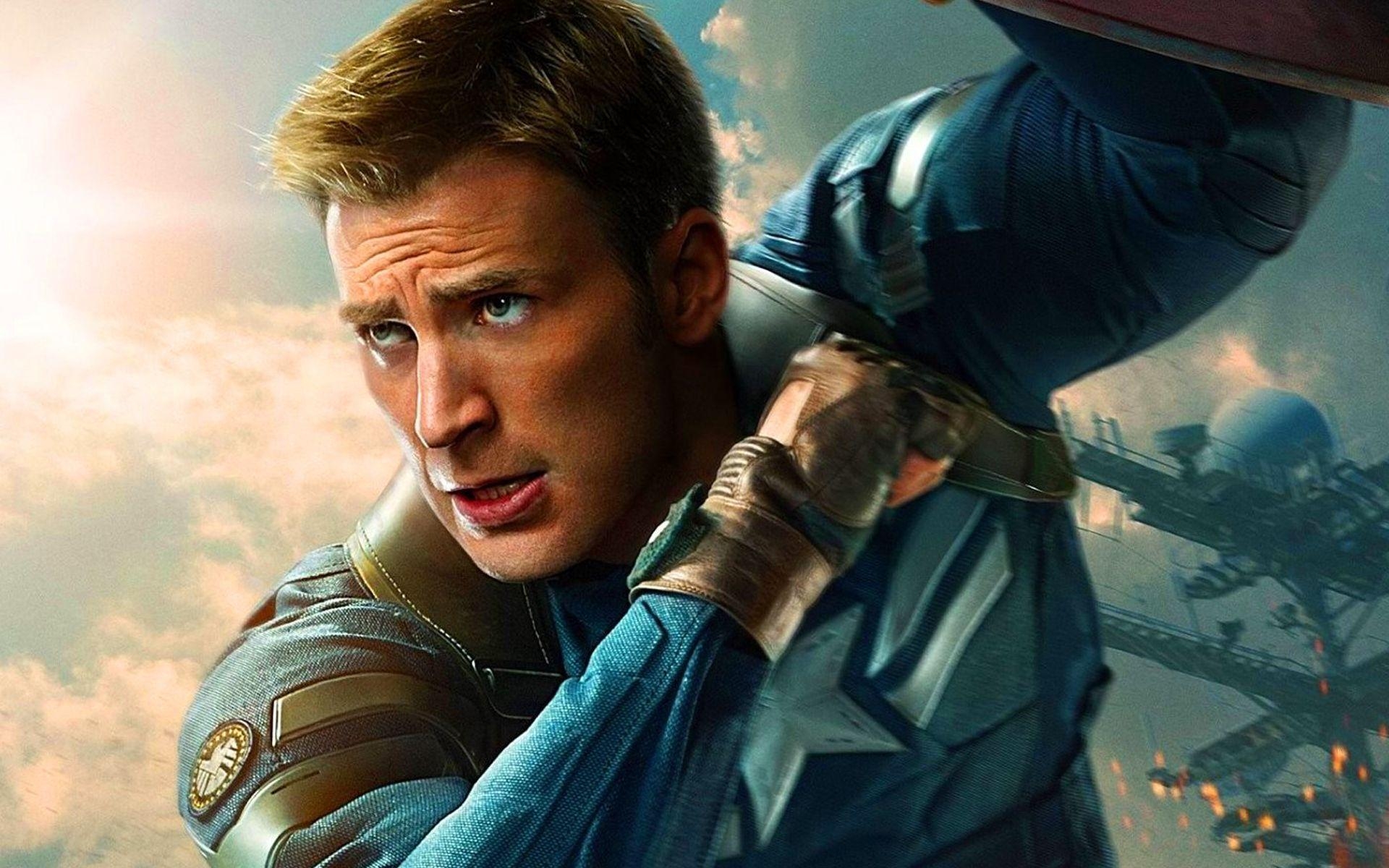 キャプテン・アメリカ, クリス・エバンス, 無料, コンピュータ壁紙