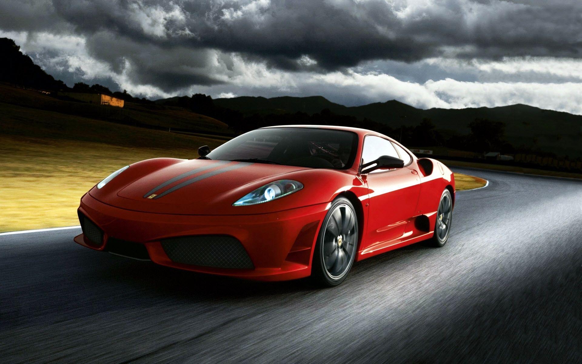 フェラーリ 430 Scuderia, 3D壁紙, 高速, 車