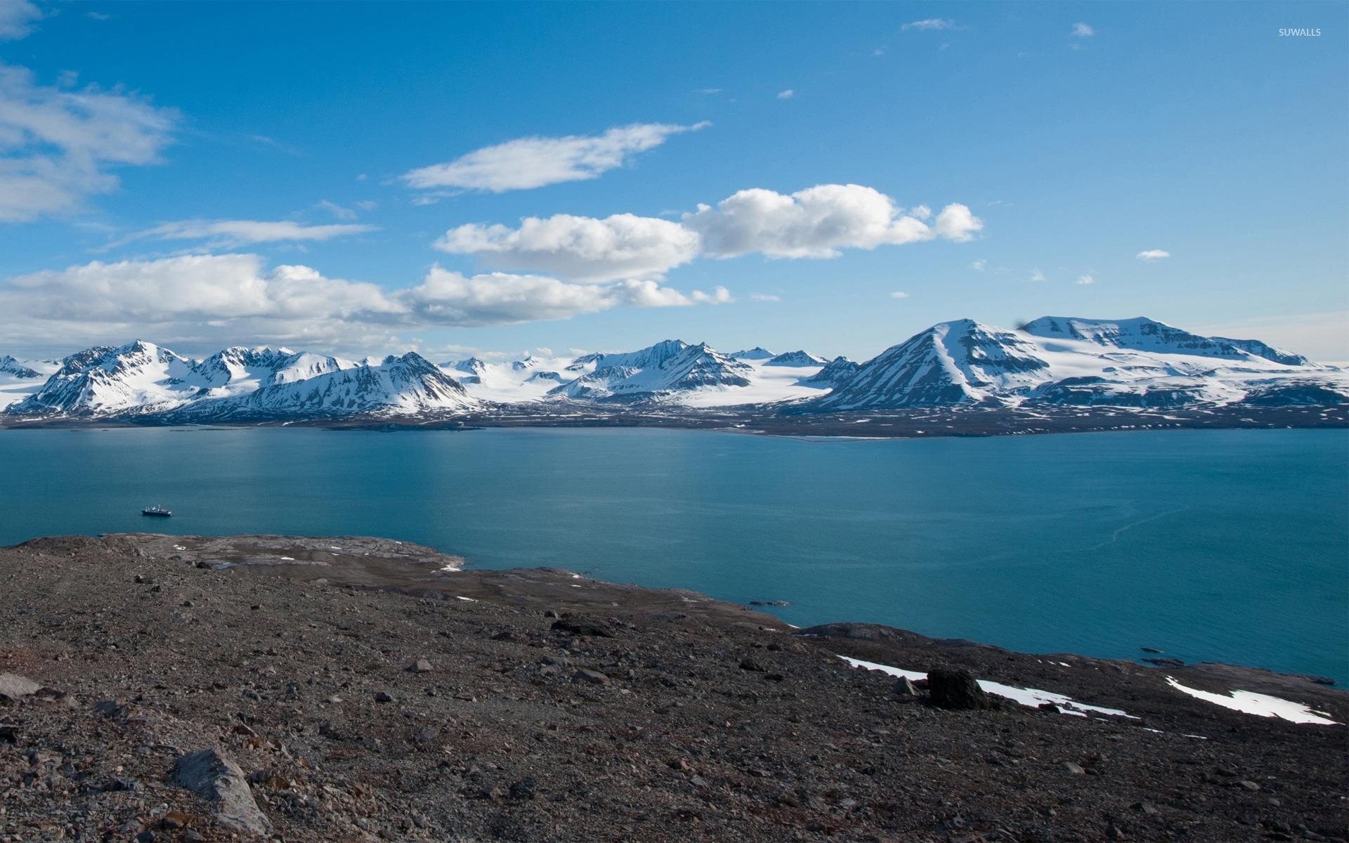 スヴァールバル, ノルウェー壁紙, 北国の美しさ, 旅行