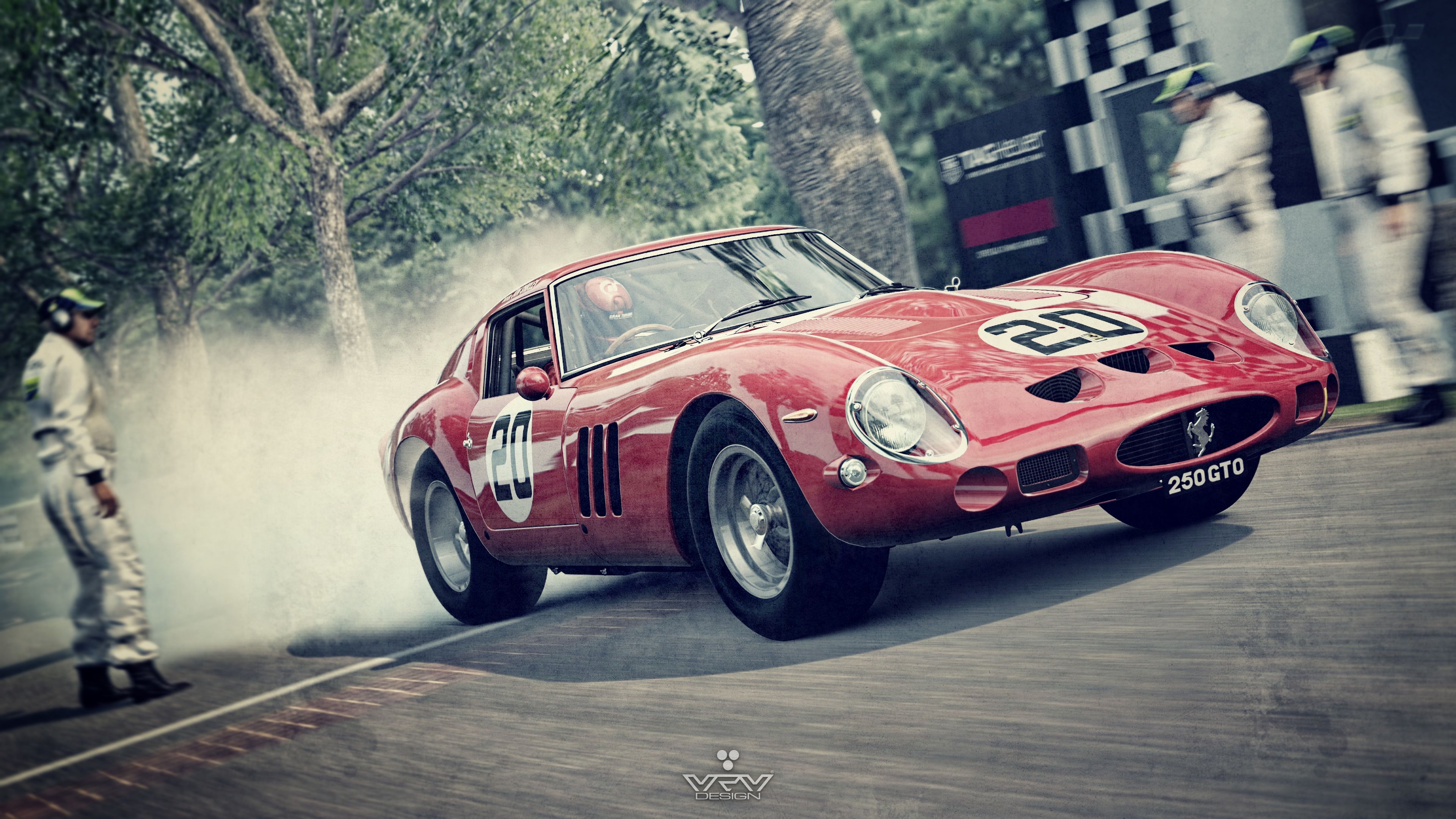 フェラーリ250GTO, 壁紙, 2160p, ビークル