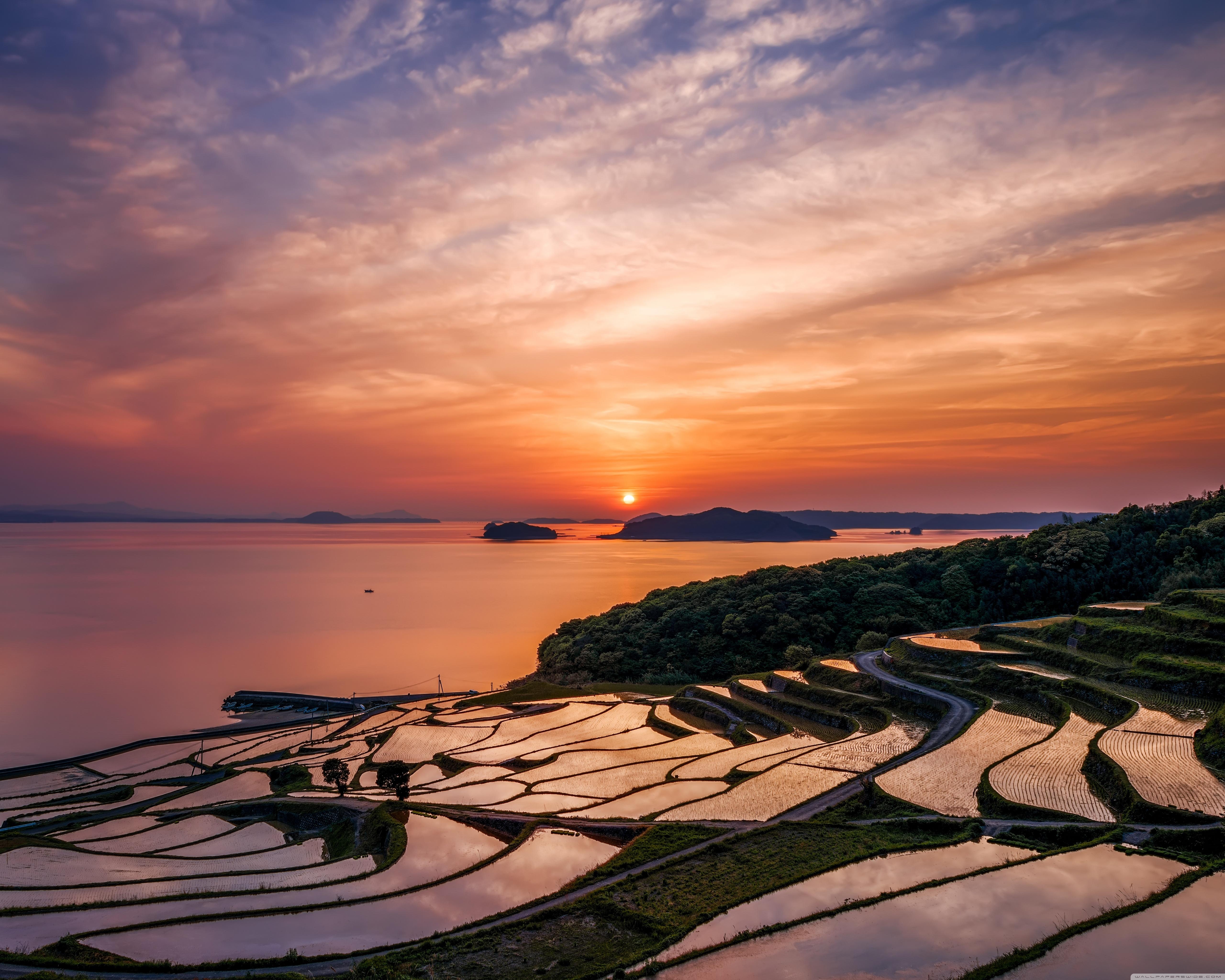 驚くべき夕焼け, HD 壁紙, 自然, 印象