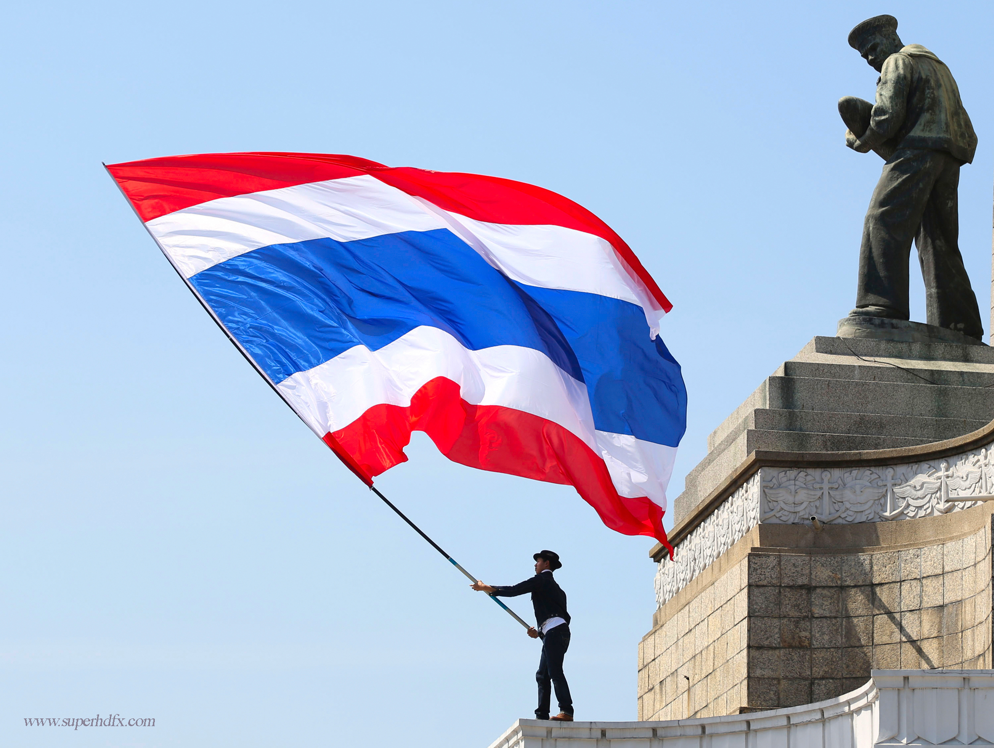 タイ国旗, 特別HD壁紙, デザイン, 視覚効果