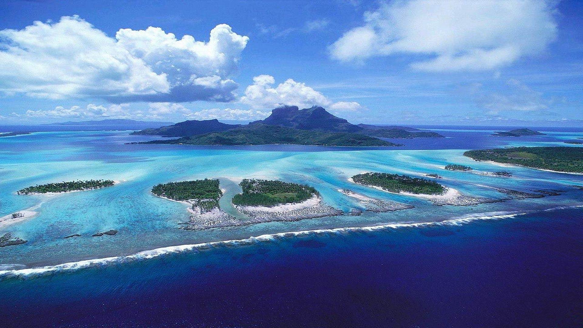 島の風景, ツバル, 美しい景色, HD壁紙