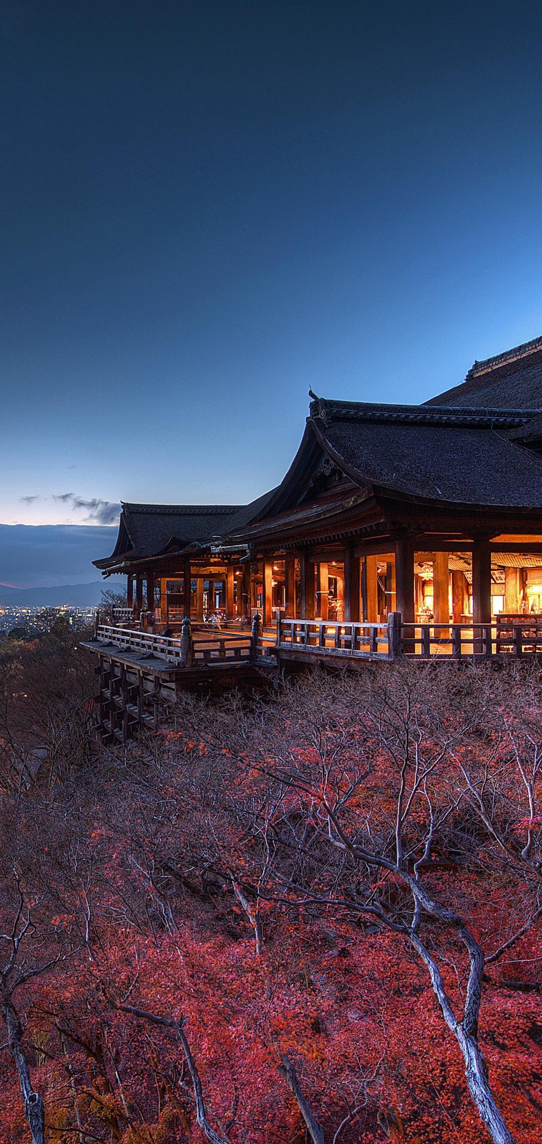 宗教, 清水寺, 壁紙, 1080x2280