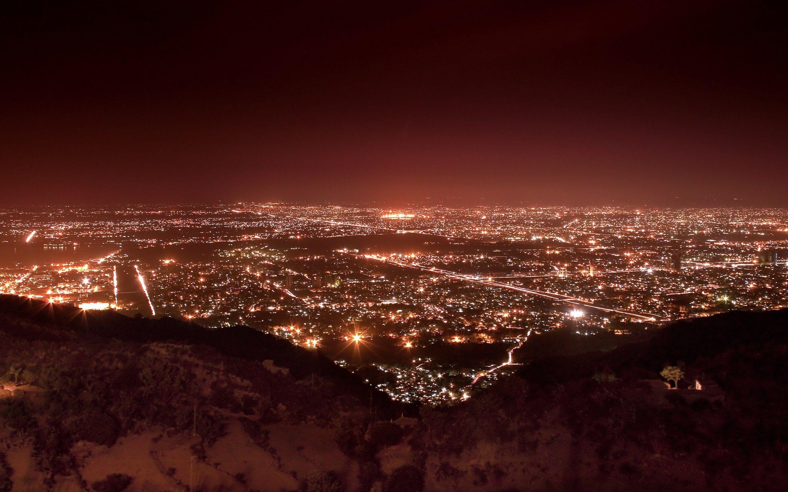 ザグレブの夜、夜景壁紙、HD、28048px