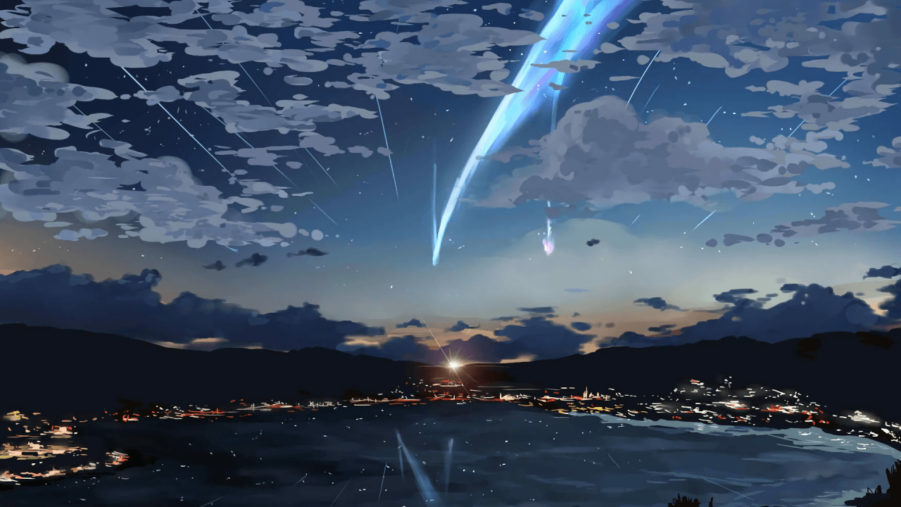 君の名は, 星空, ライト, HD壁紙