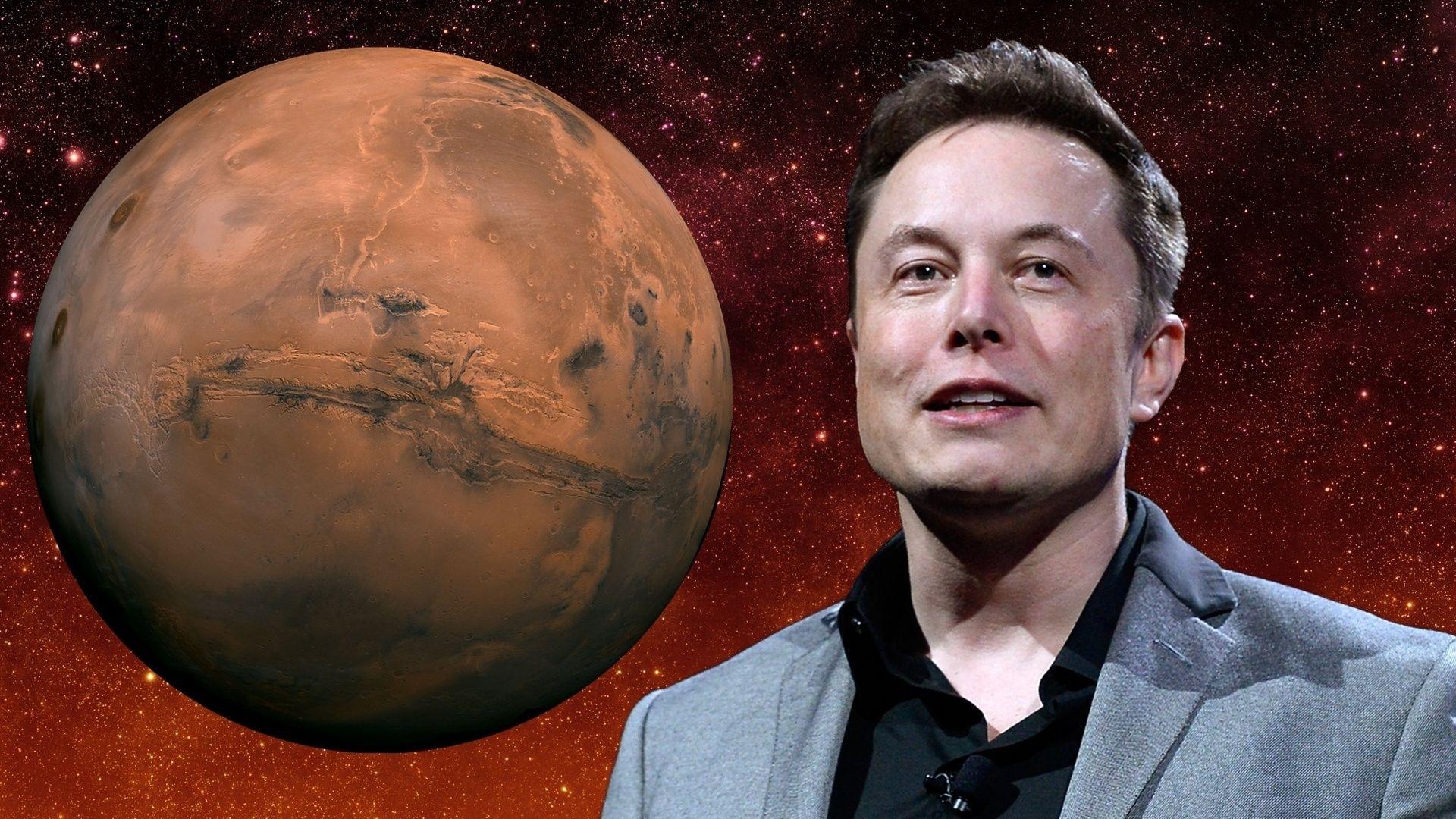 イーロン・マスク, SpaceX CEO, 火星, 写真