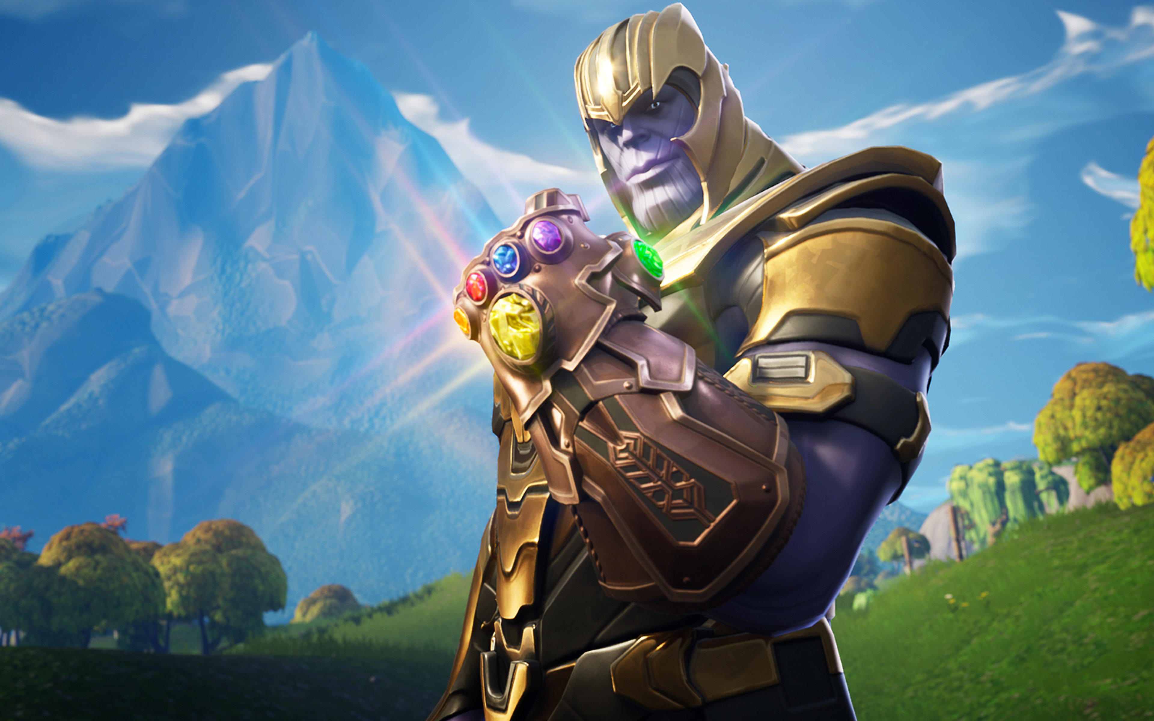 Thanos, Fortnite, バトルロイヤル, 4K壁紙