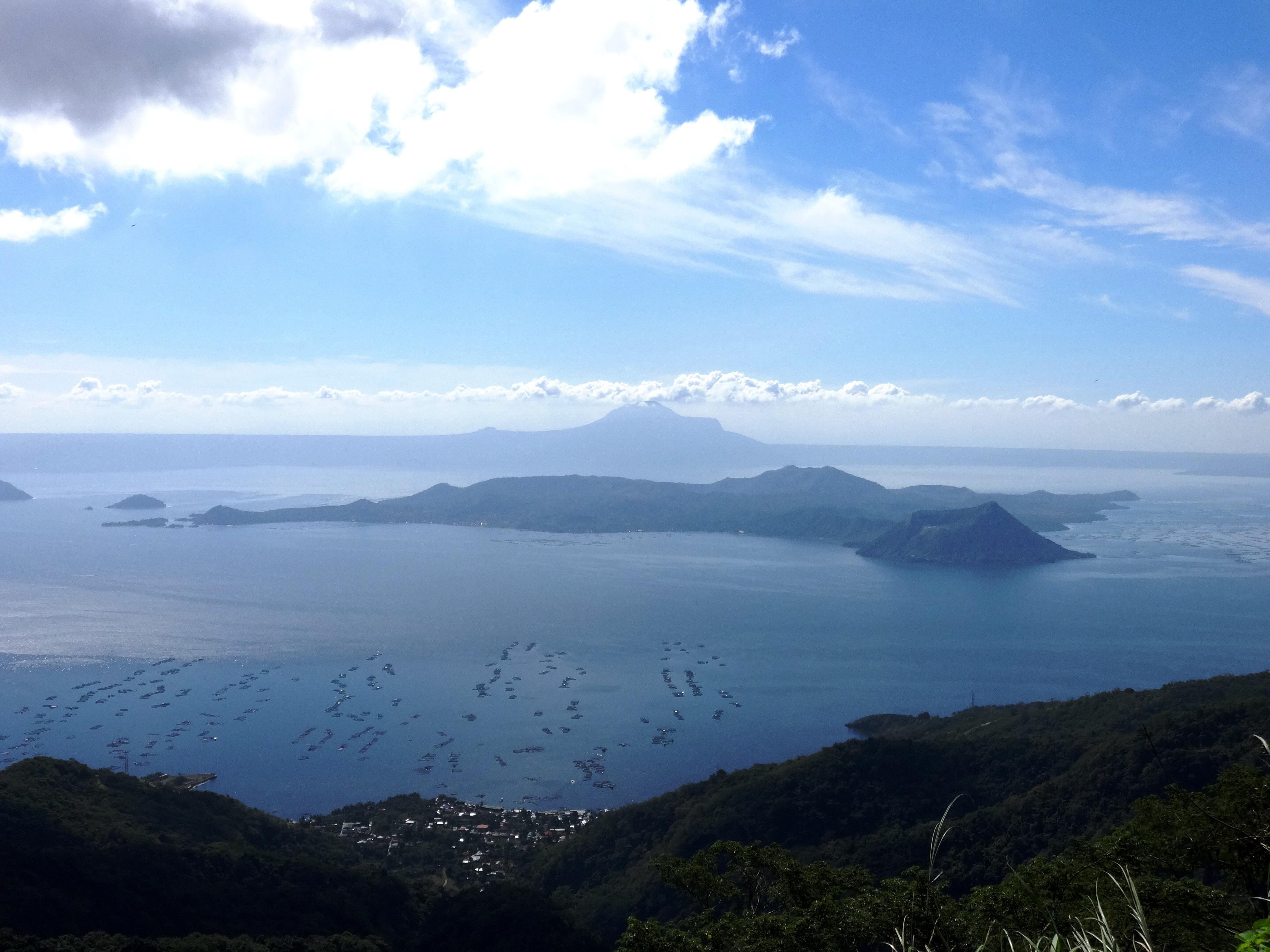 タール火山, 島の眺め, タガイタイ, キャビテ2018