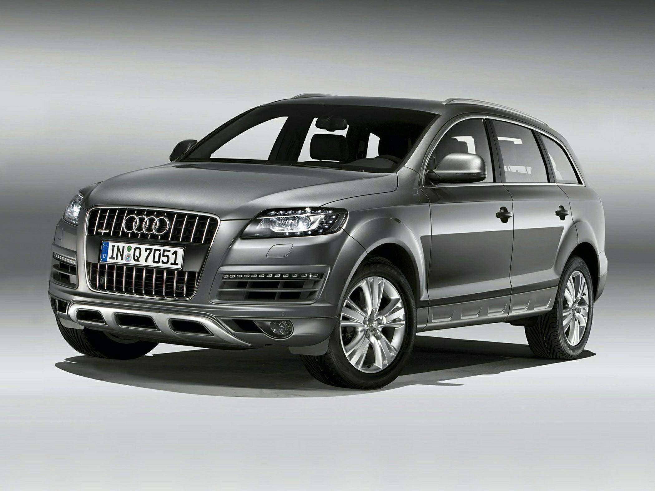 アウディクワトロQ7, Audi Q7, 2011 SUV, 山とSUV