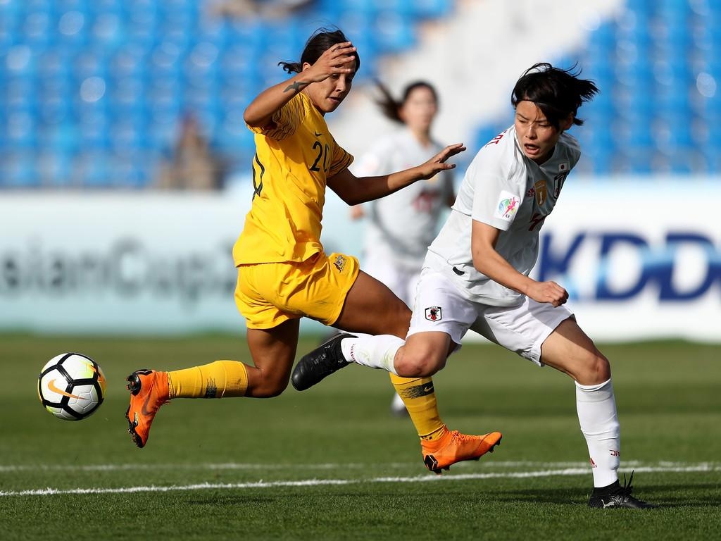 熊谷紗希, サマンタ・メイ・カー, オーストラリア戦, 写真