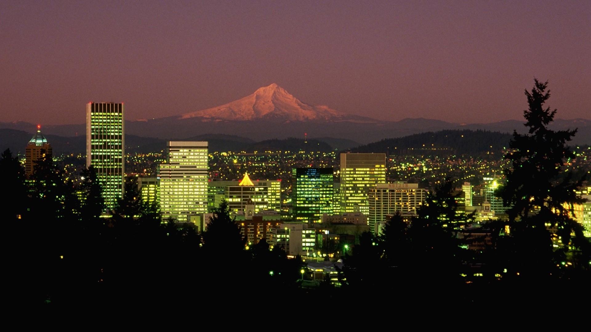 ポートランド, オレゴン, デスクトップ壁紙, 都市風景