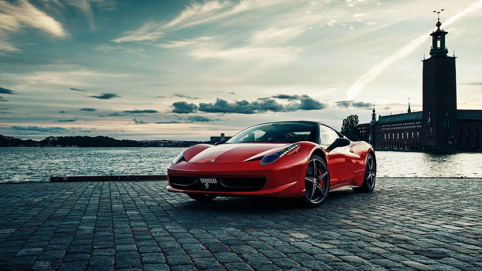 フェラーリ458, 車両画像, 壁紙, フルHD