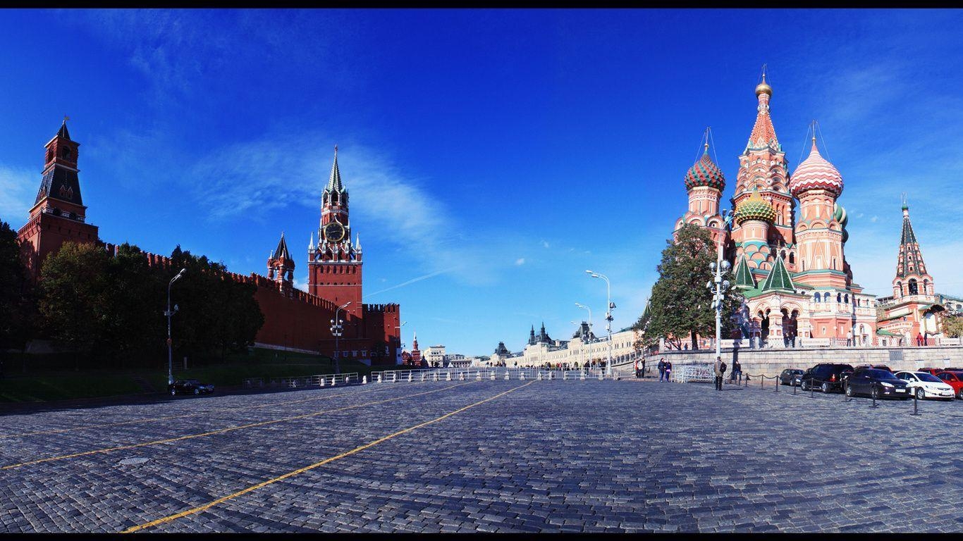 モスクワ旅行, 赤の広場, ロシア都市, 風景写真