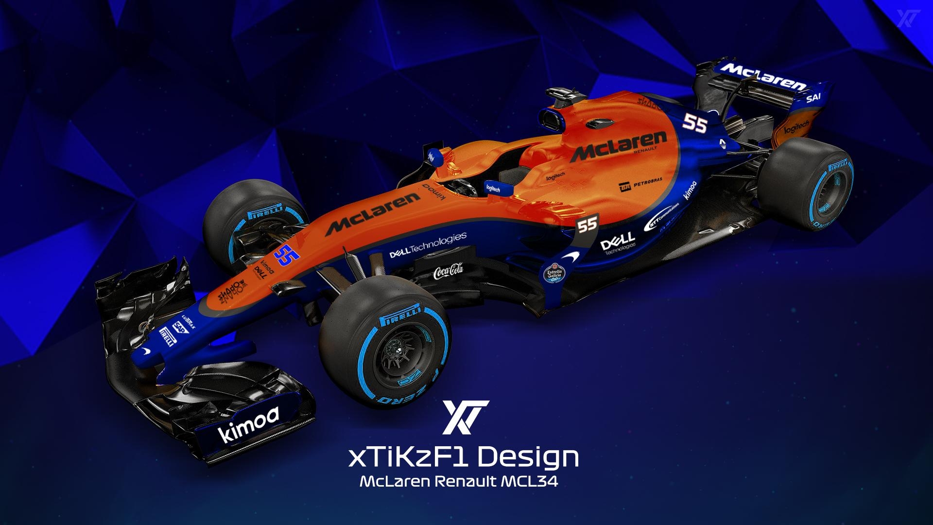 マクラーレン・ルノー, Mパワー, MCL34コンセプト, 自動車