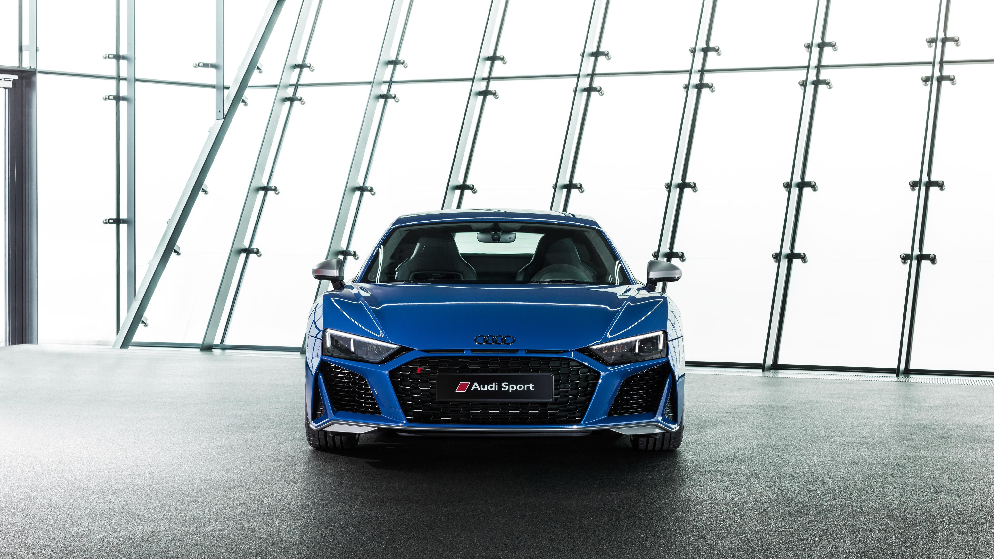 アウディR8 V10, 2019, 4K壁紙, 車