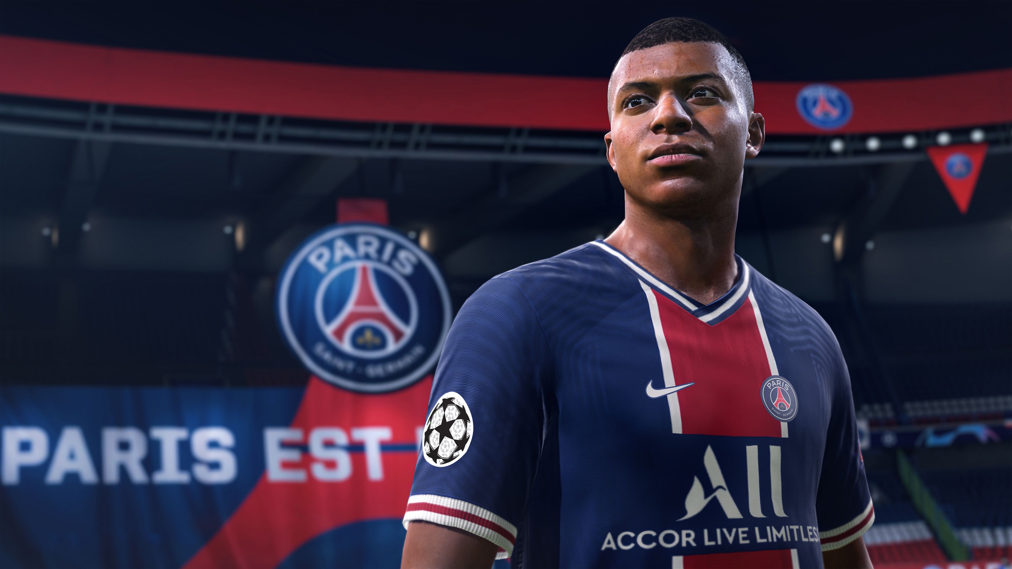 FIFA 21, キリアン・エムバペ, 4K, 壁紙写真