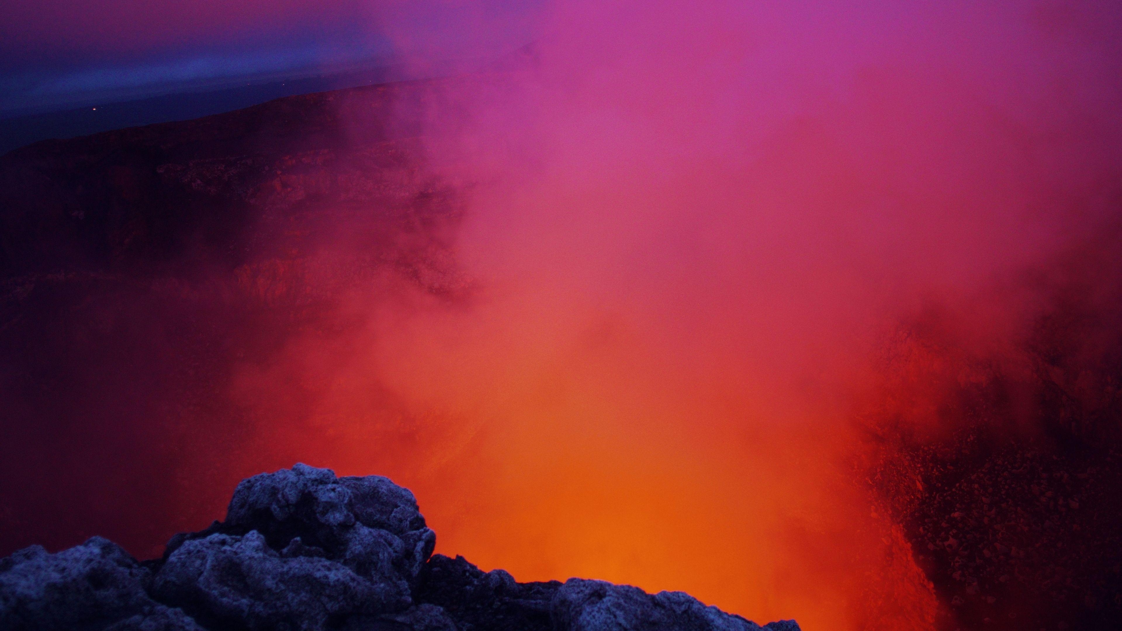 マサヤ火山, ニカラグア, 4K壁紙, ダウンロード