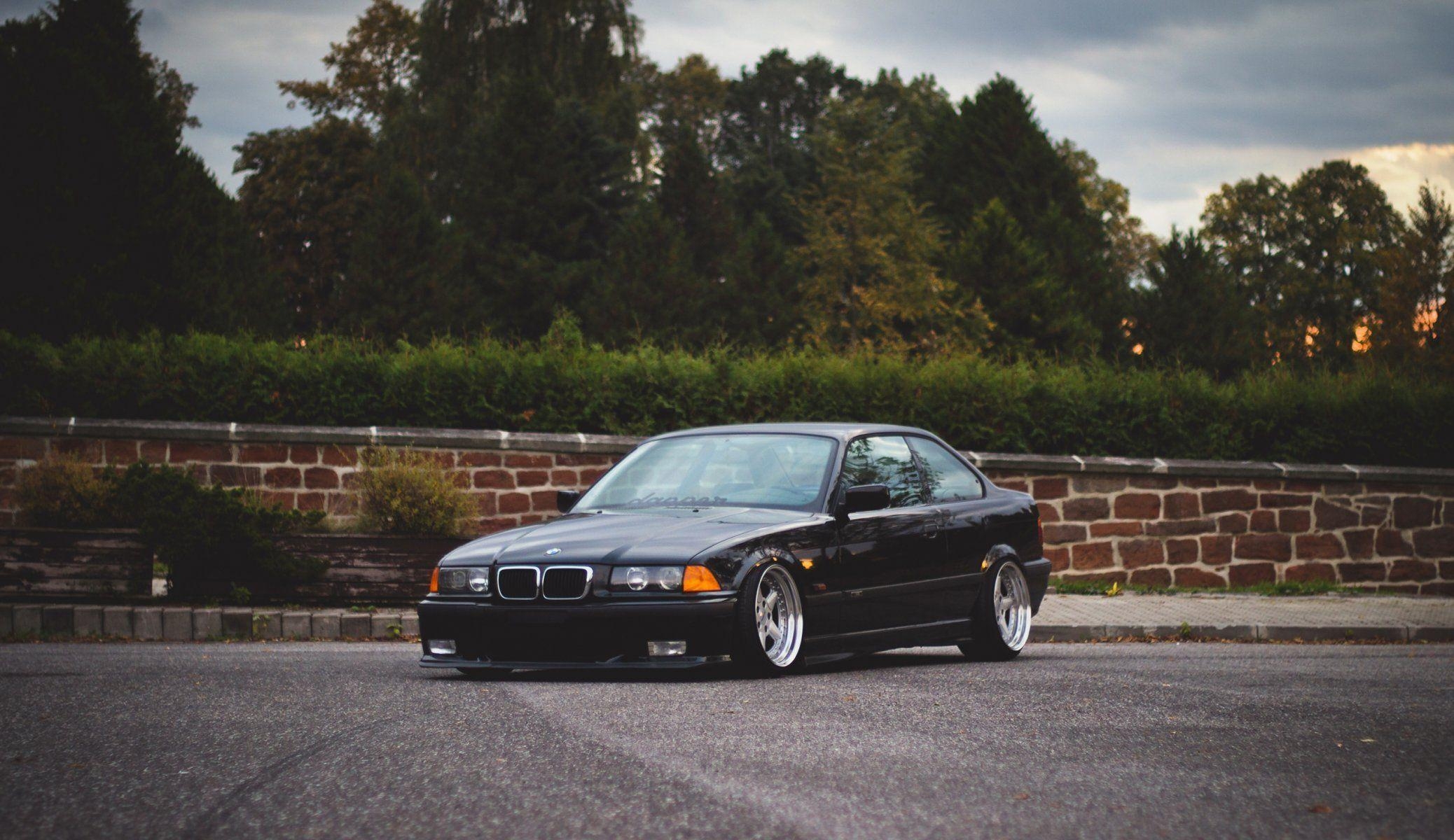 BMW M3 E36, 黒色, HD壁紙, 高解像度