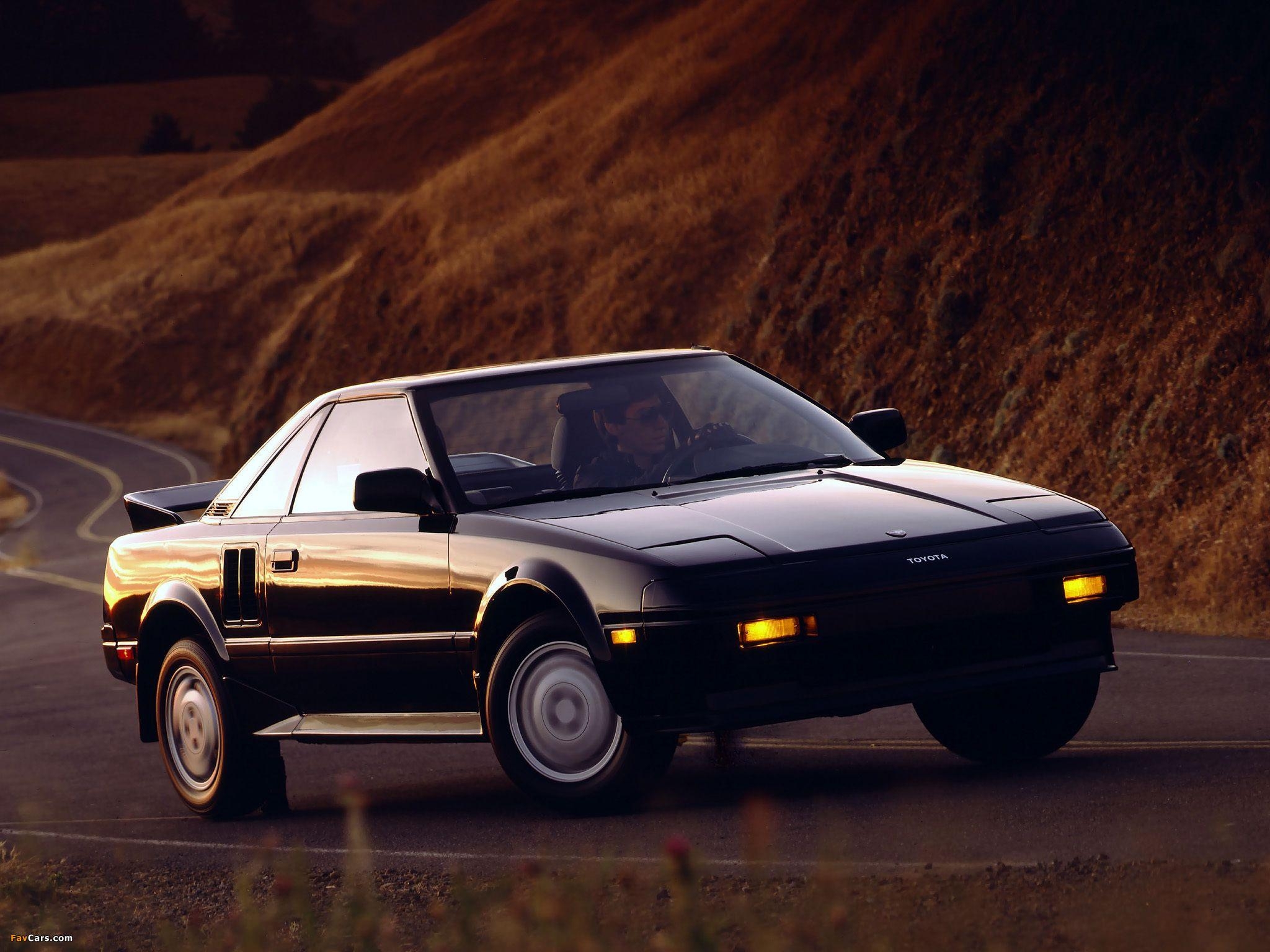 USスペック AW11, トヨタMR2 1985-89, ビンテージカー, 壁紙