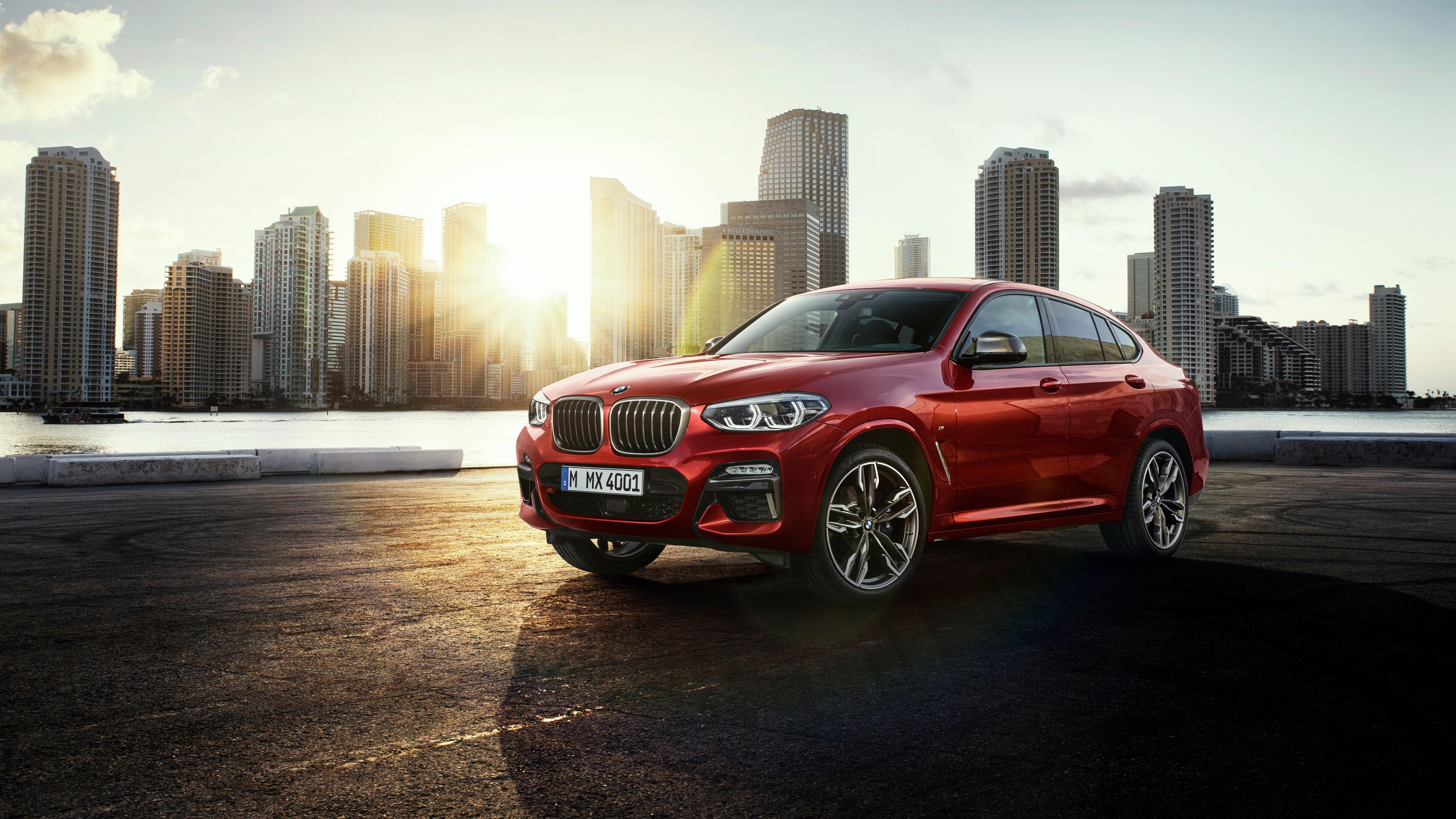 BMW X4M, BMW X4 M40d, 4K壁紙, 高画質車壁紙