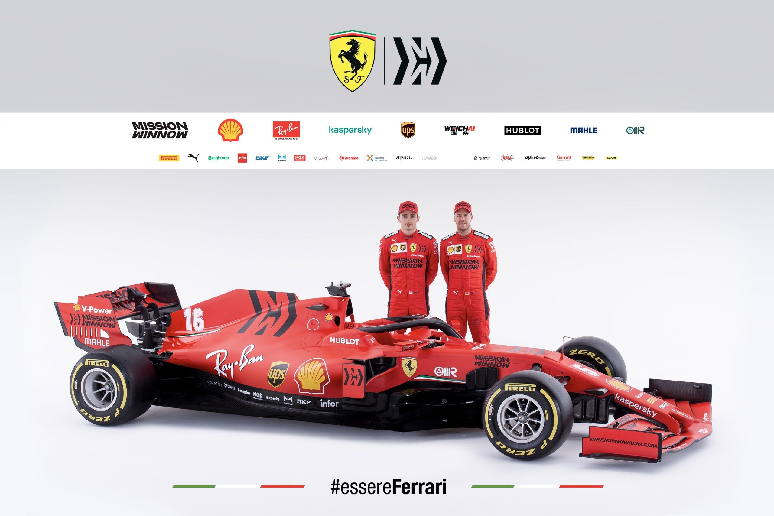 フェラーリSF1000、F1カー、公開、ディテール