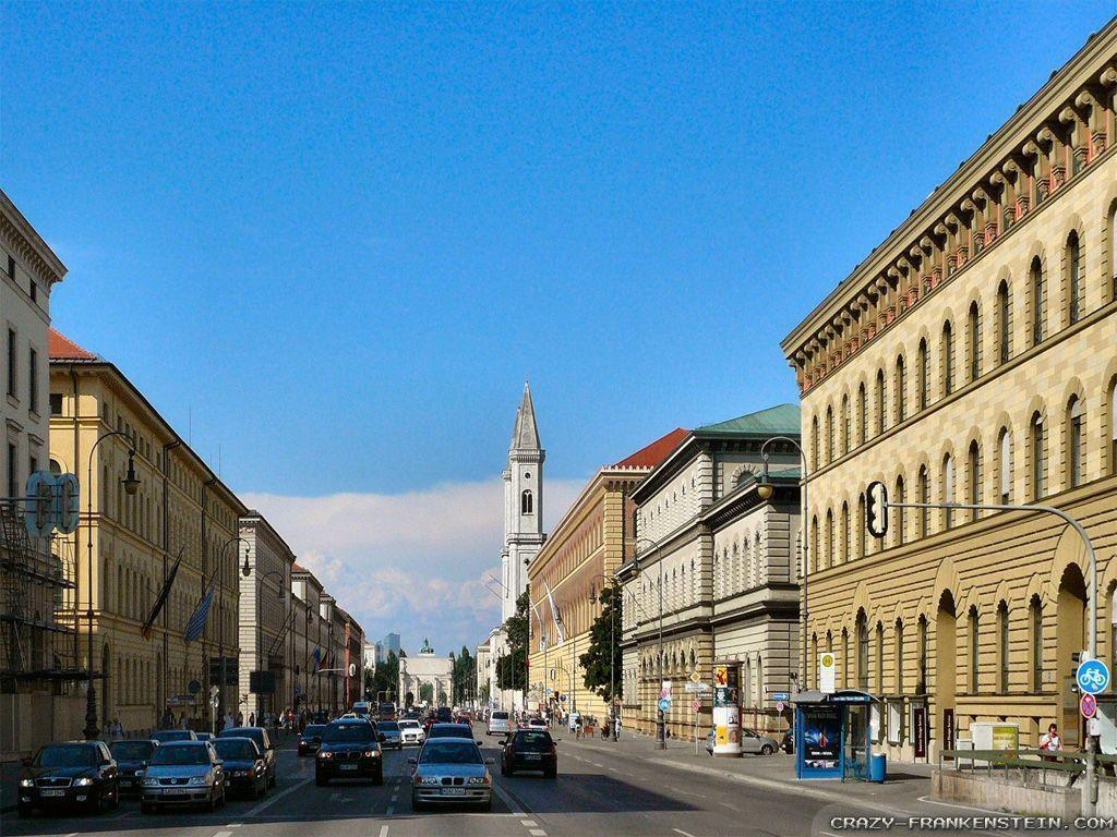 ミュンヘン壁紙、美しい都市、旅行風景