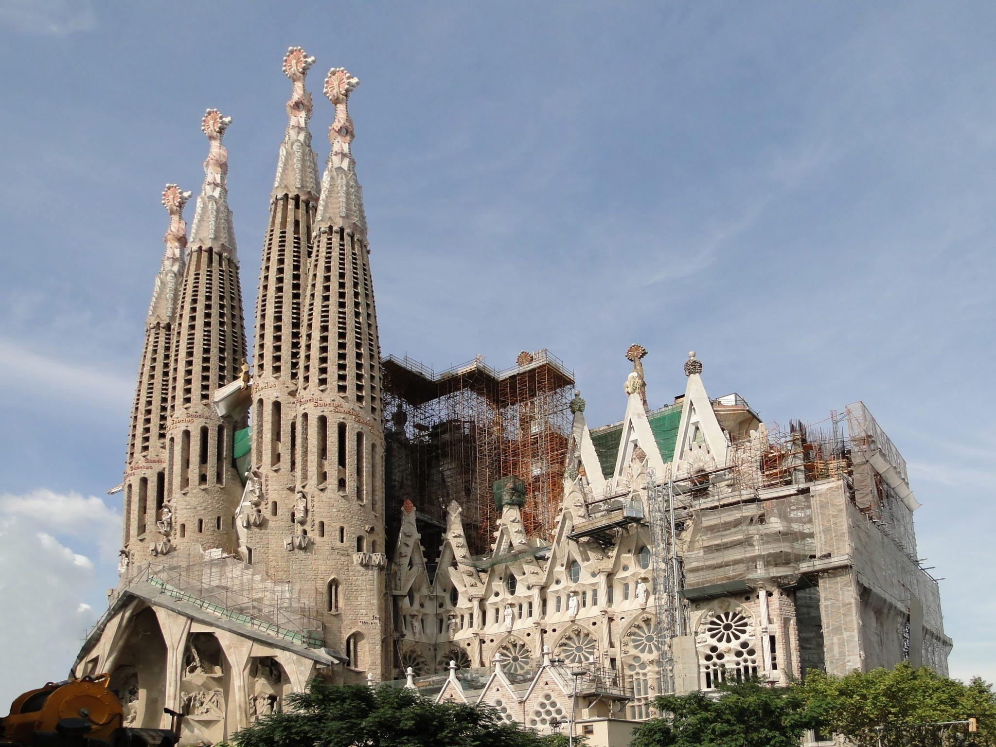 ラ・サグラダ・ファミリア, バルセロナ, ガウディ, 旅行地